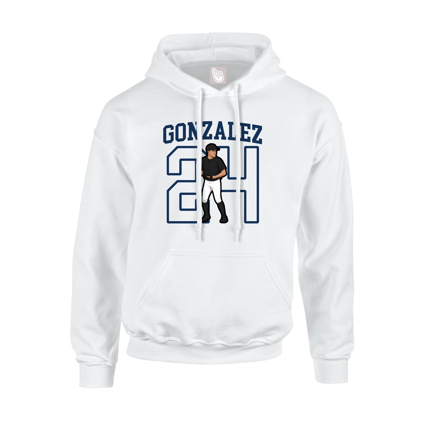 Youth Hoodie — Shirsey in White