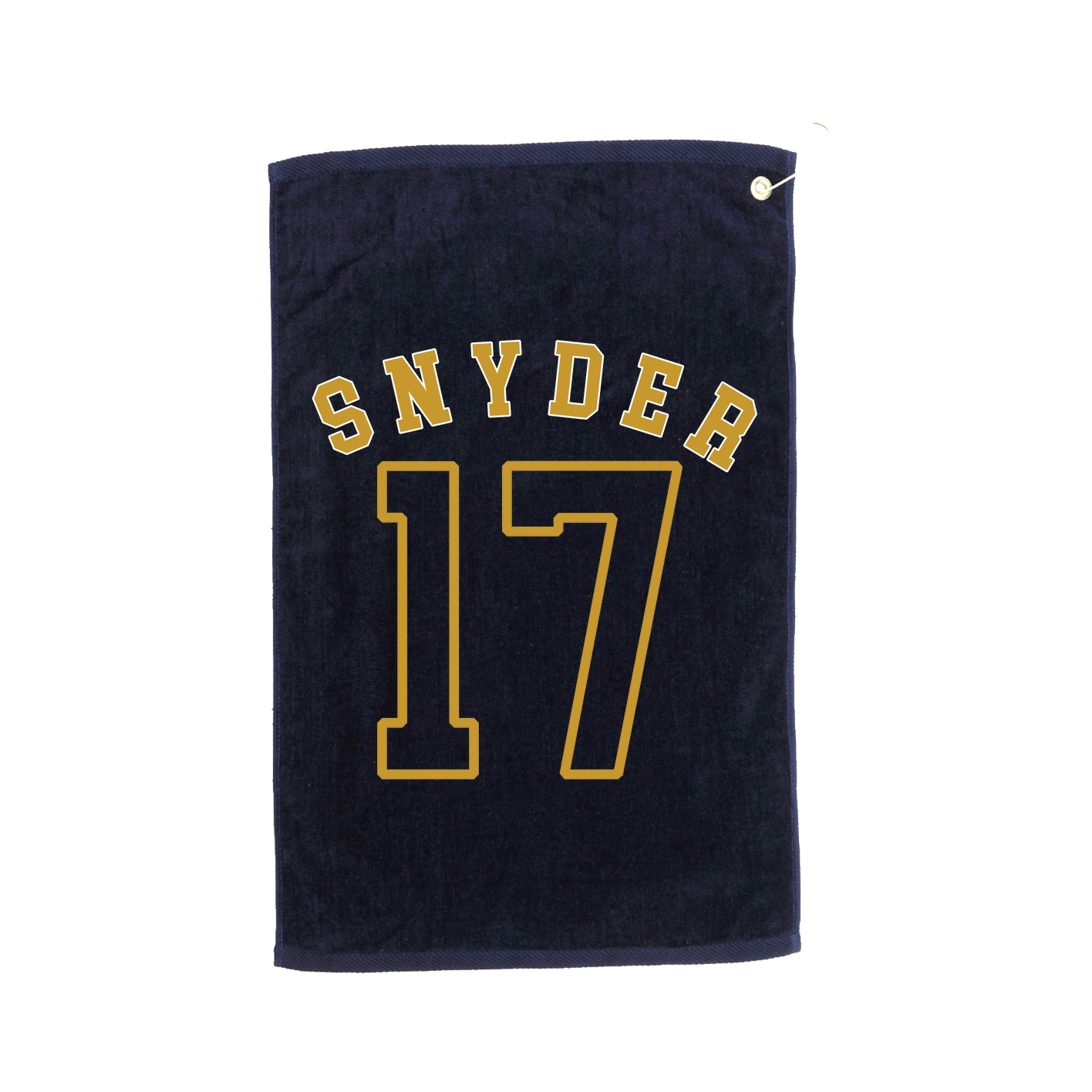 Golf Towel — Shirsey Arch in Navy