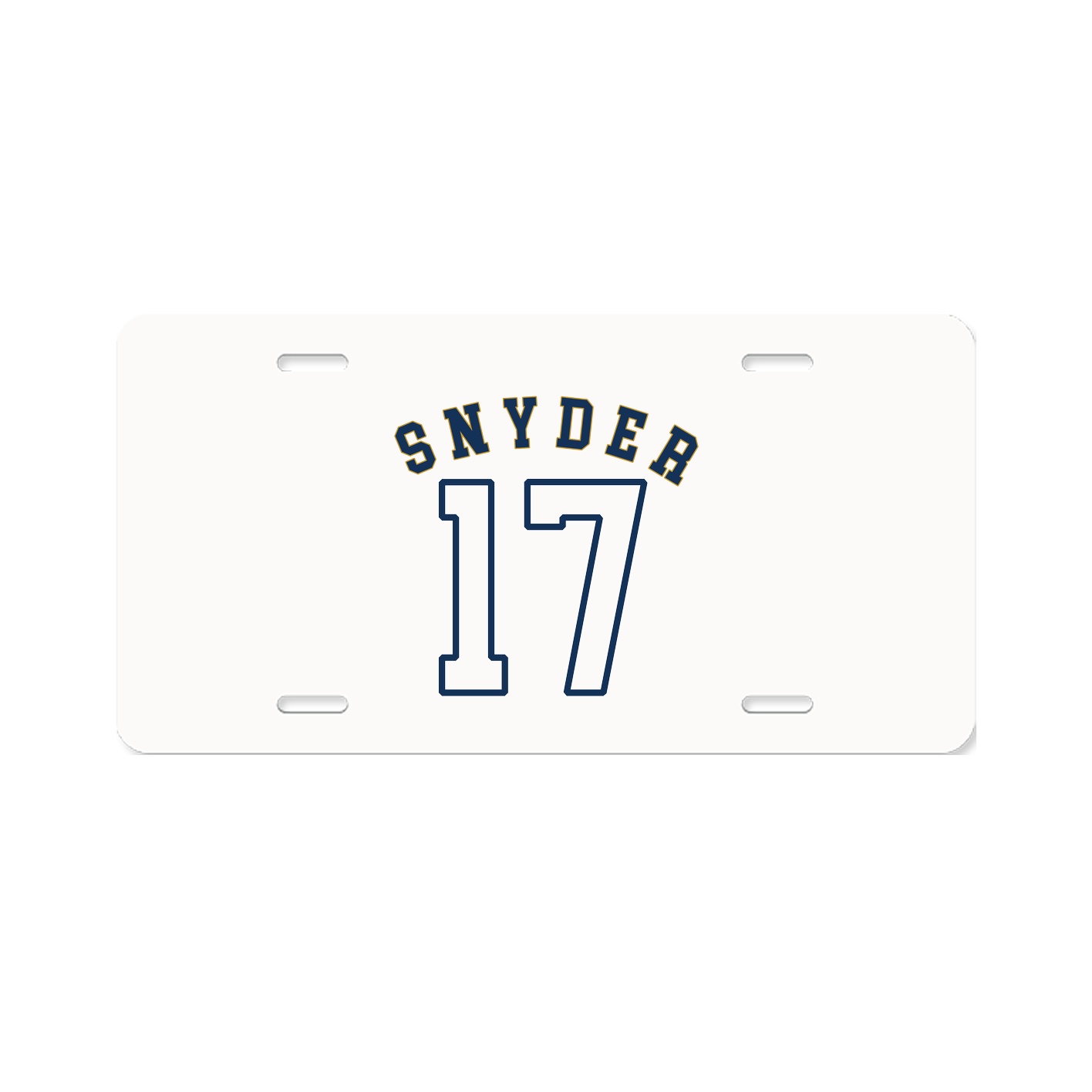 License Plate — Shirsey Arch in Classic