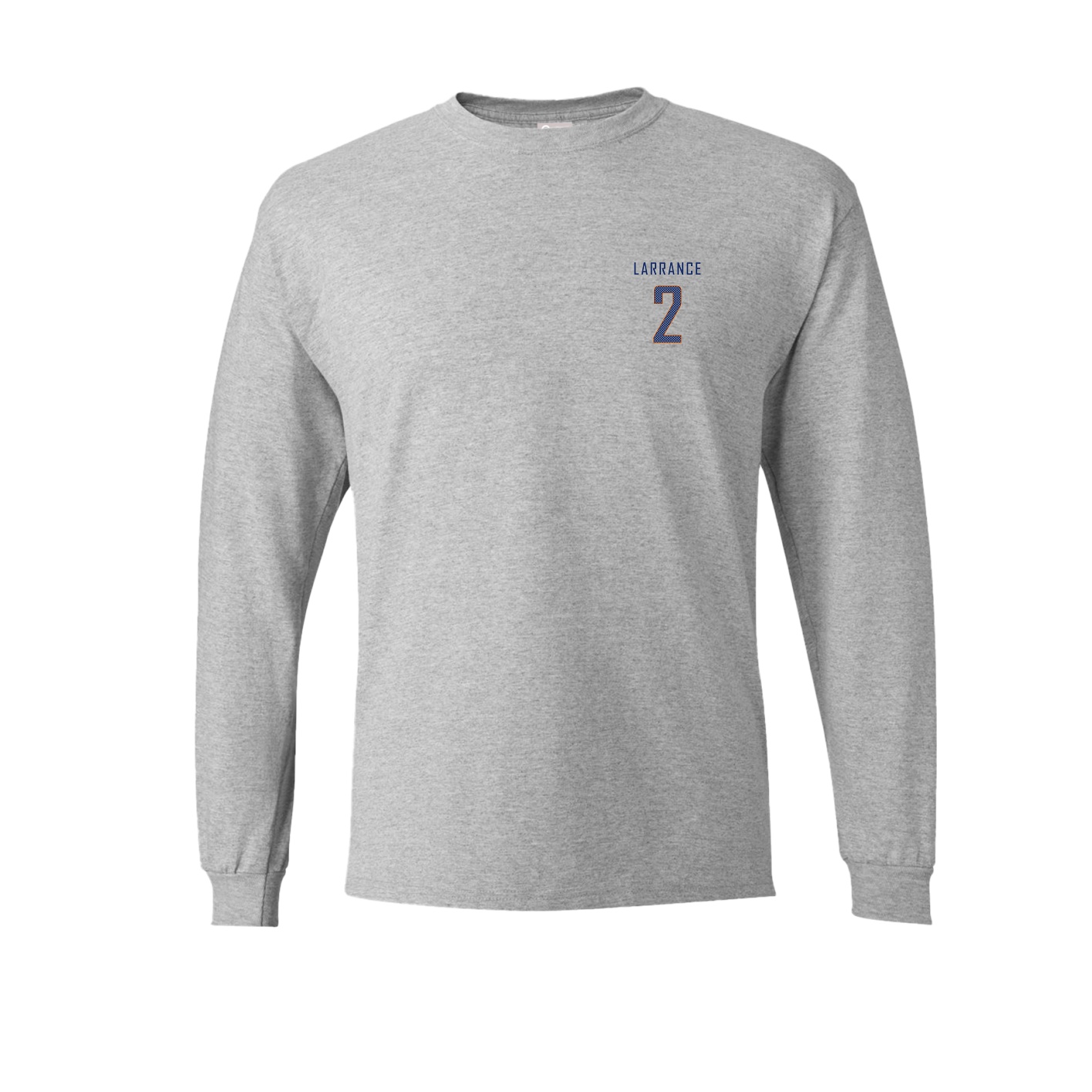 Long Sleeve Tee — Mesh Shirsey in Grey