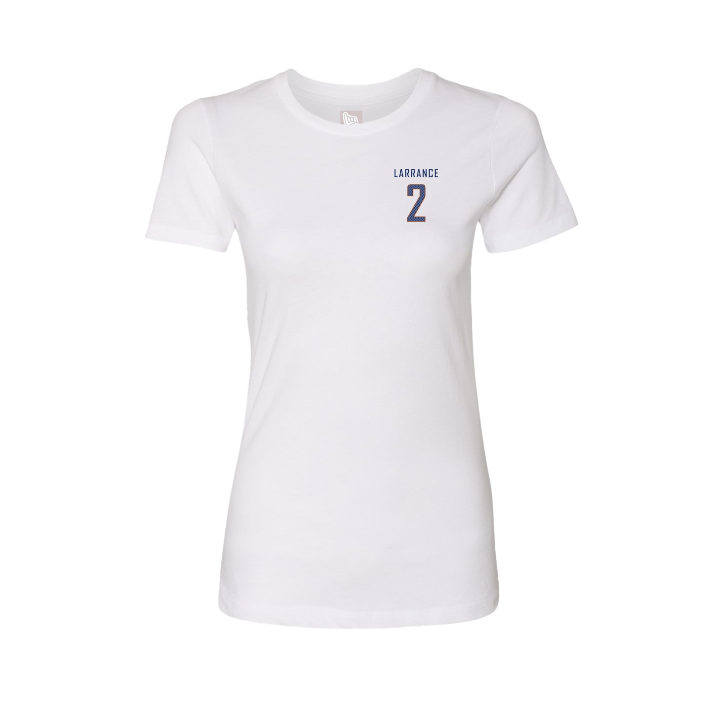Fitted Women's Tee — Mesh Shirsey in White