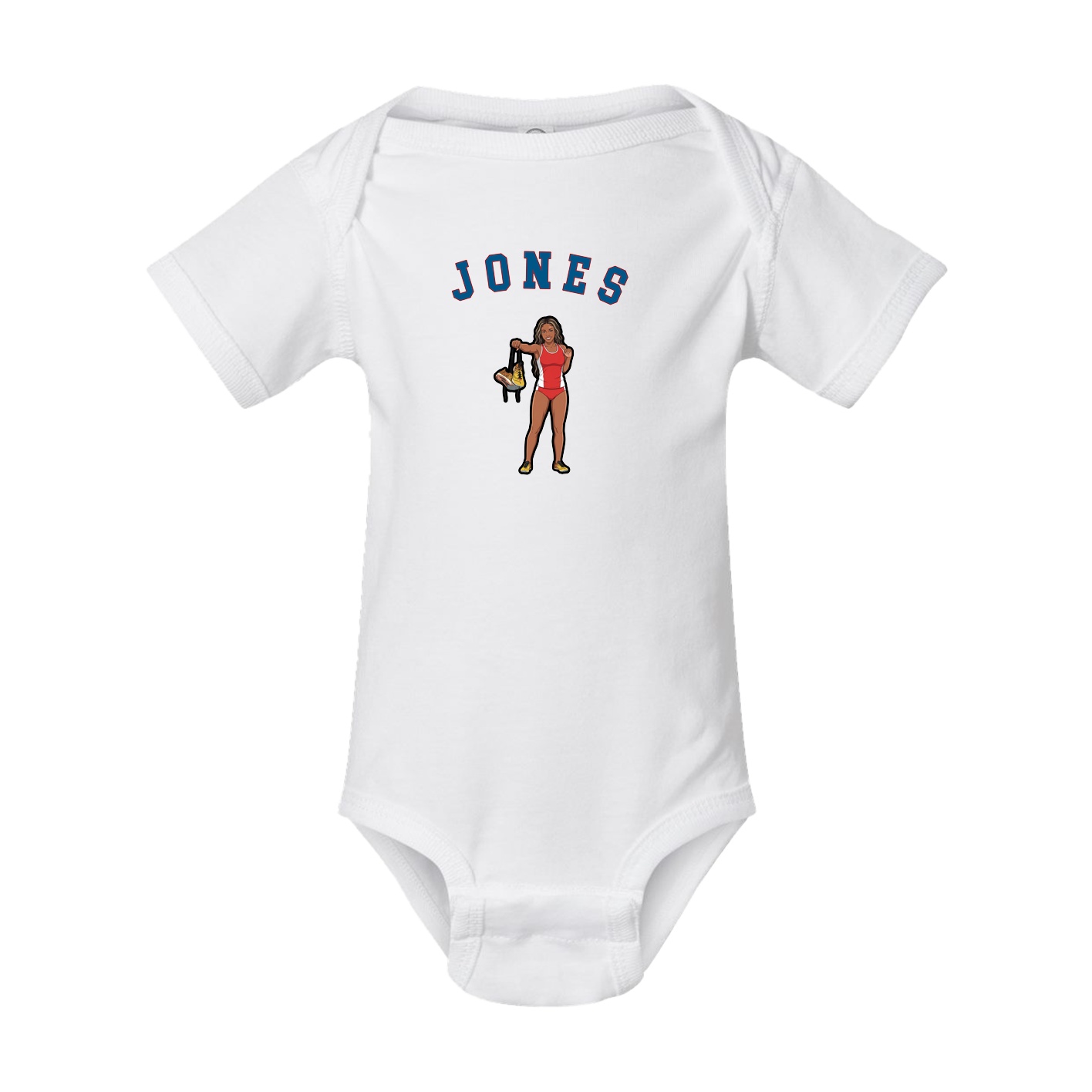 Baby Onesie — Shirsey Arch in White