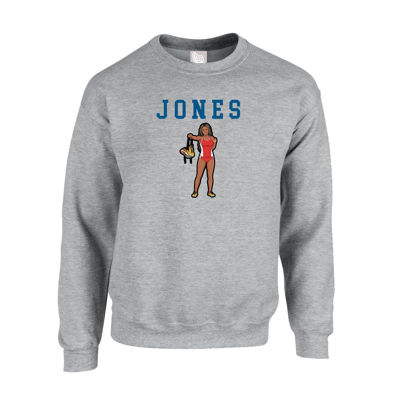 Fleece Crew — Shirsey in Grey