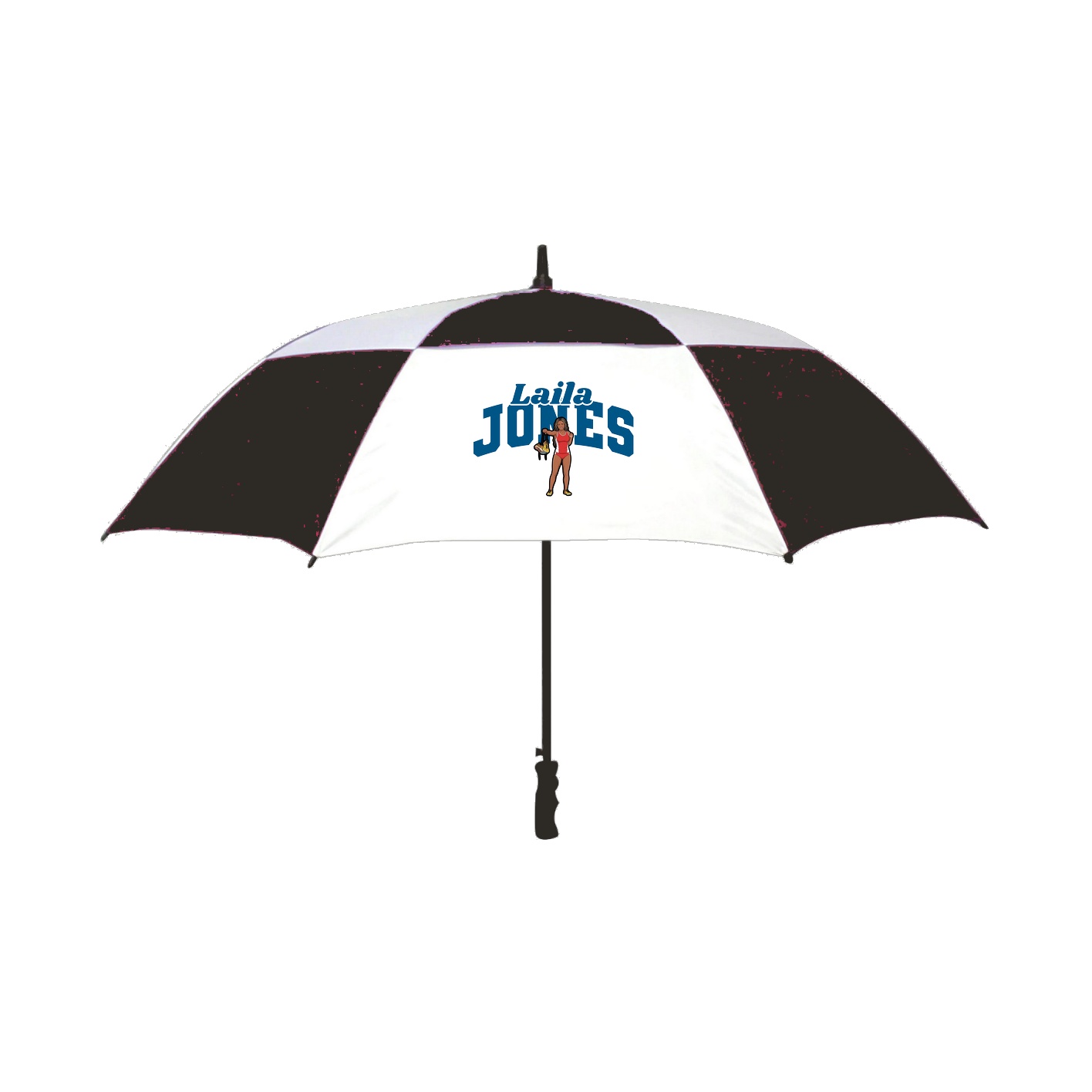Golf Umbrella — Signature Arch in Black