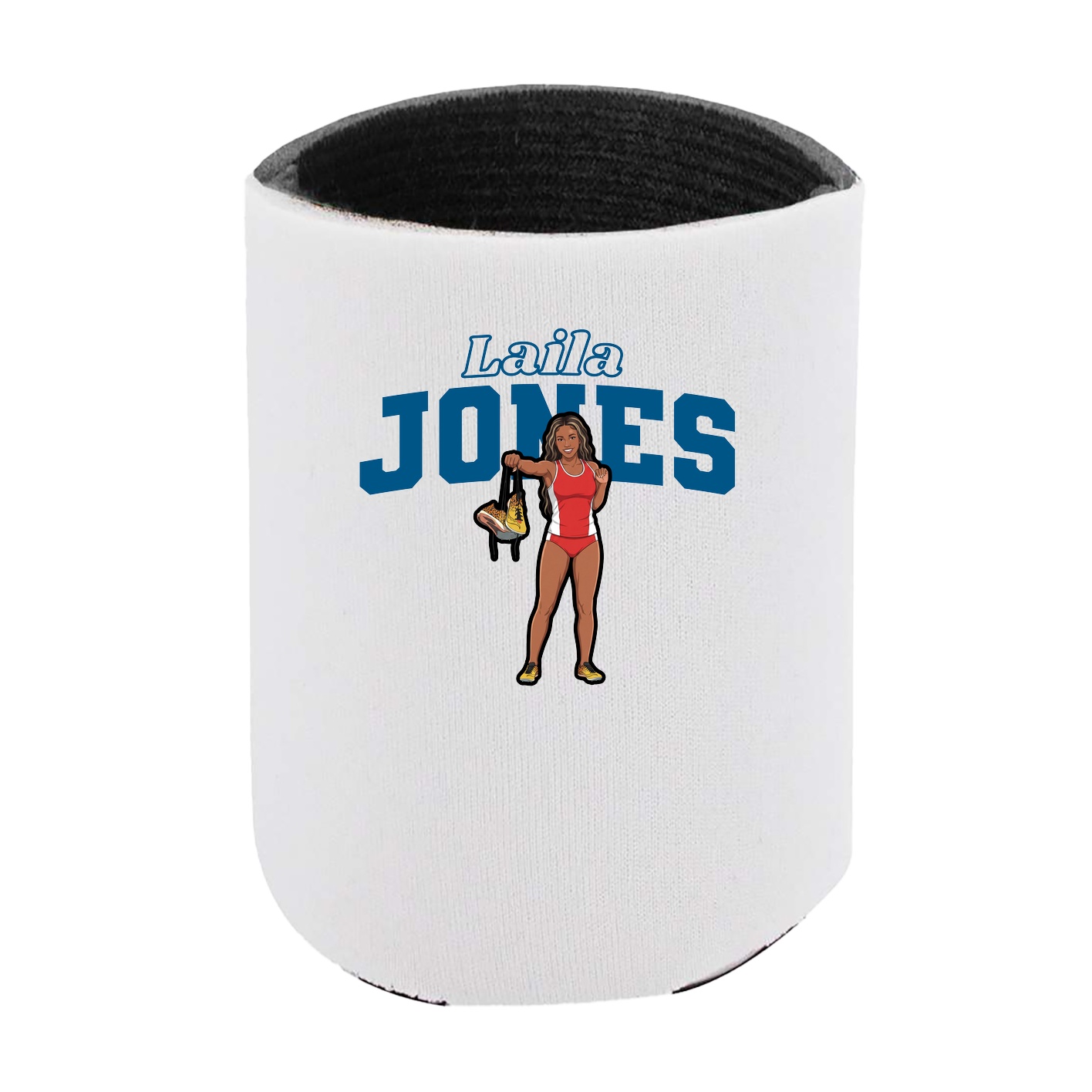 Can Holder — Name Arch in White