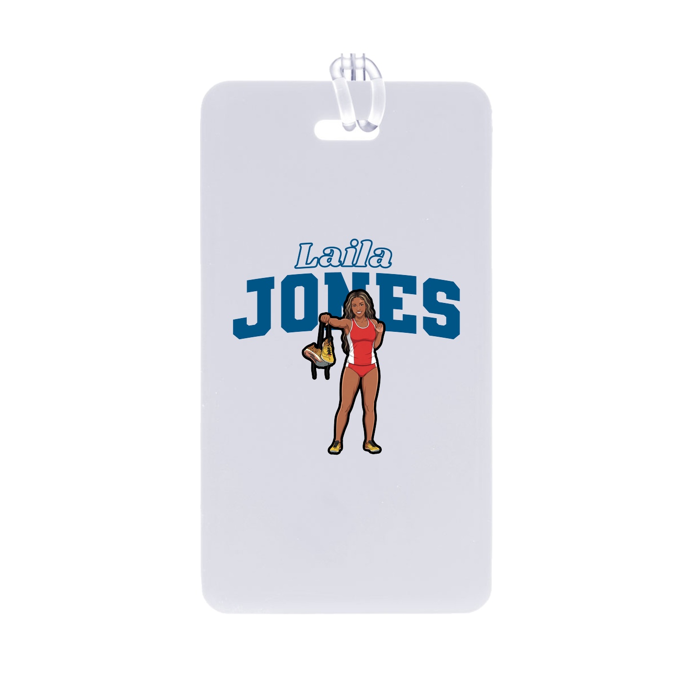 Bag Tag — Name Arch in Classic