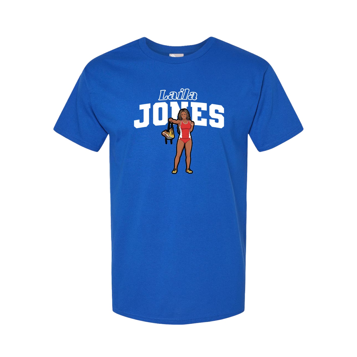Tee — Name Arch in Royal
