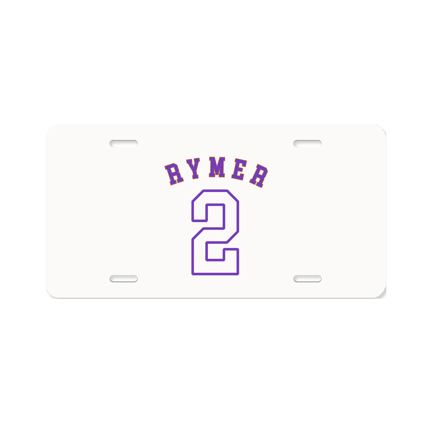 License Plate — Shirsey Arch in Classic