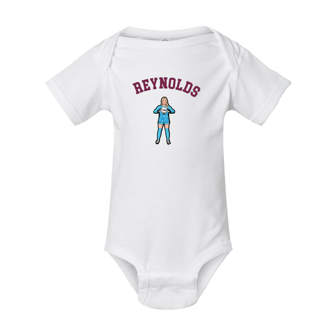 Baby Onesie — Shirsey Arch in White