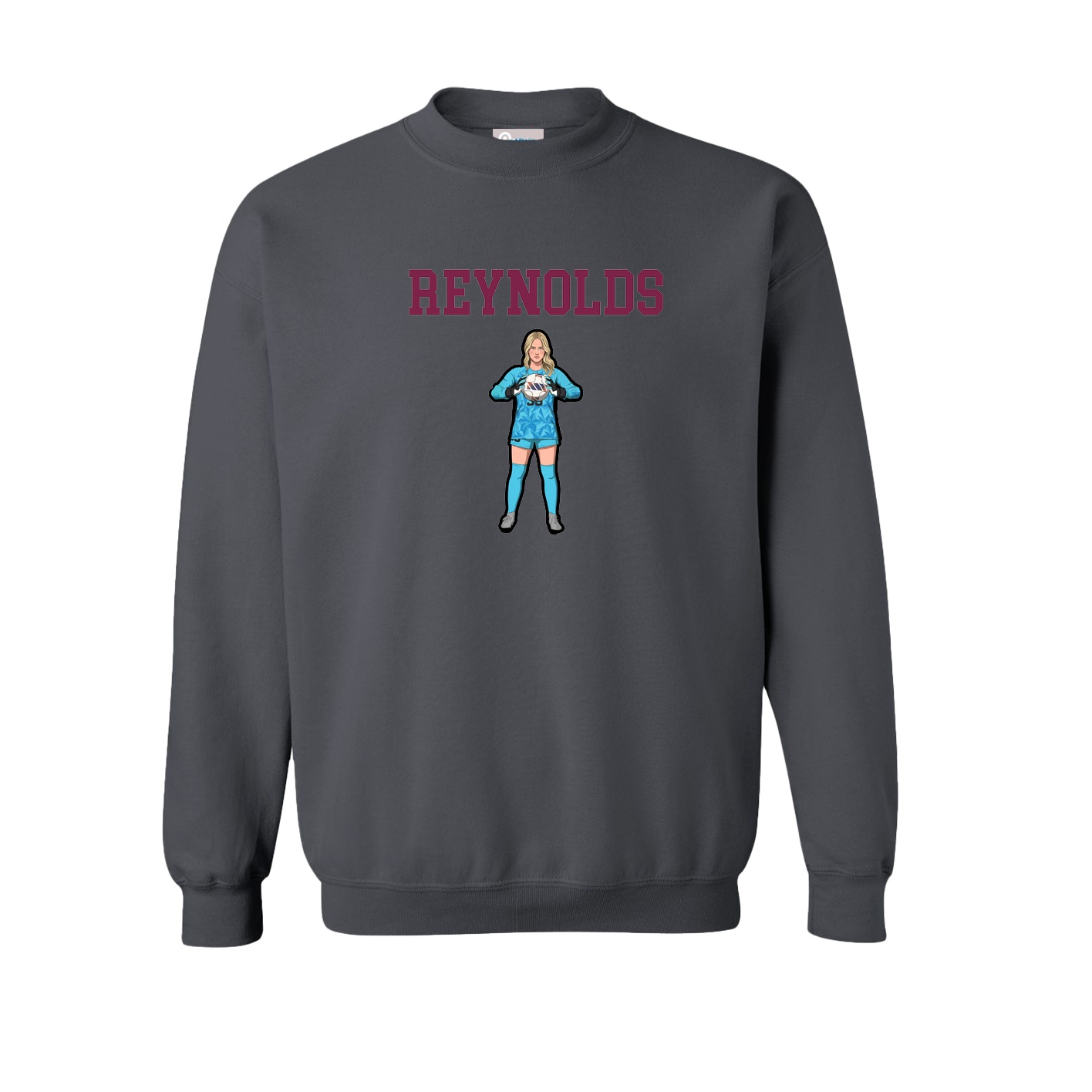 Fleece Crew — Shirsey in Grey