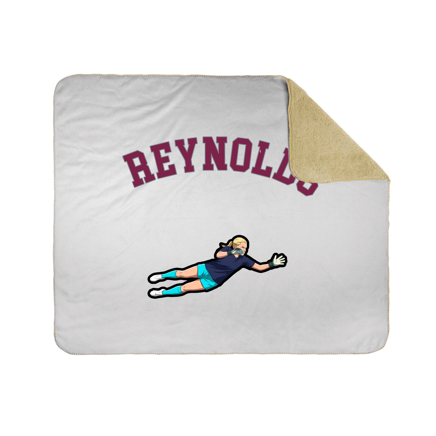 Throw Blanket — Shirsey Arch in White