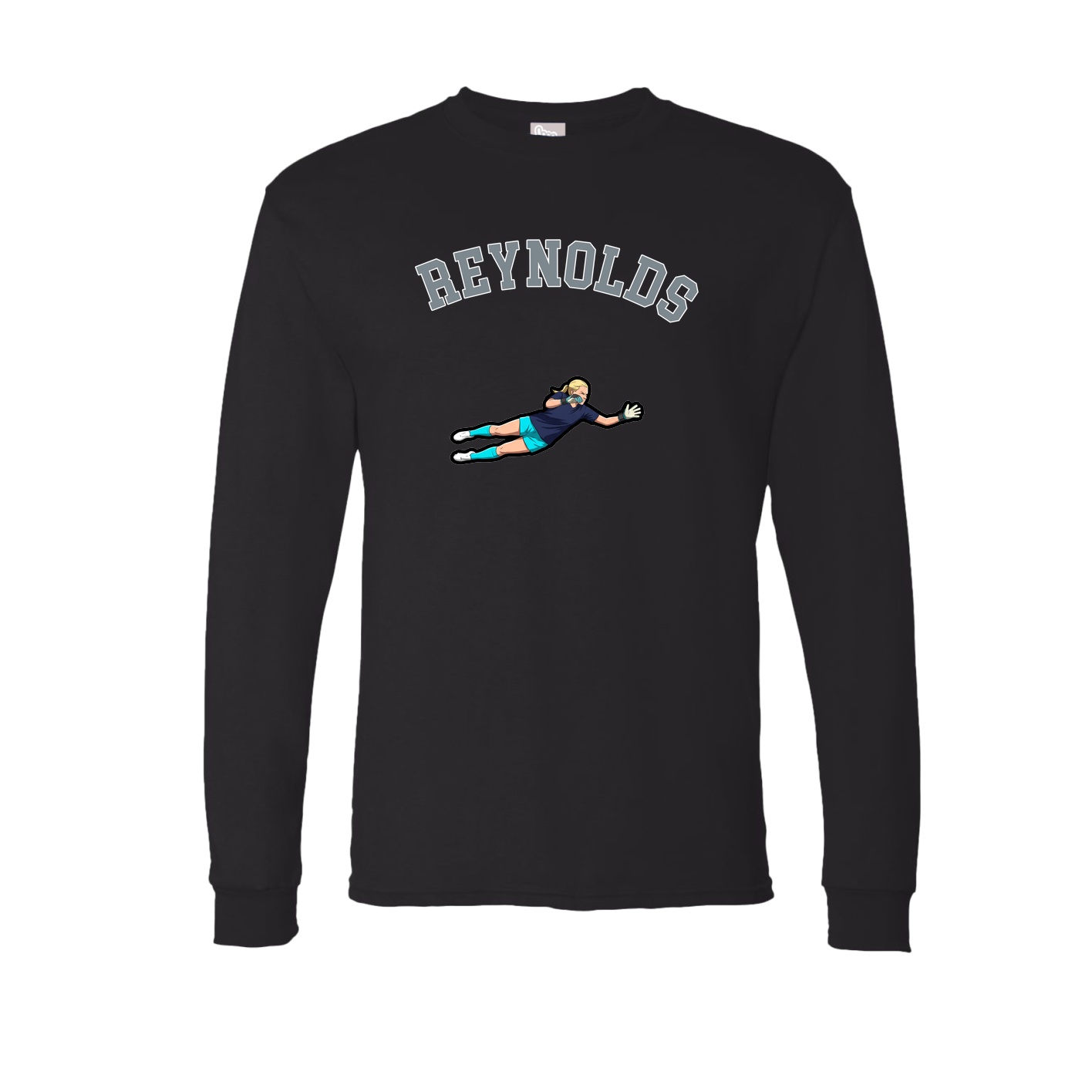 Long Sleeve Tee — Shirsey Arch in Black