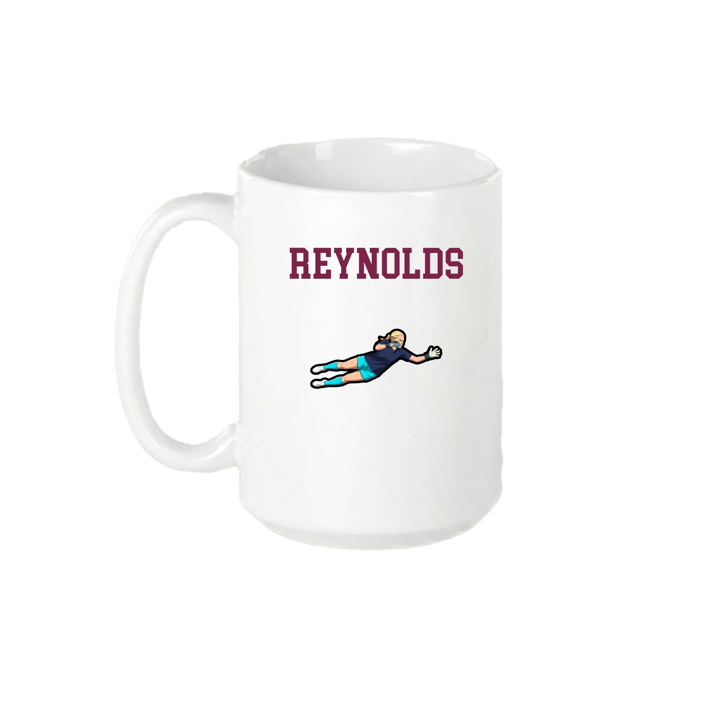 15oz Coffee Mug — Shirsey in White