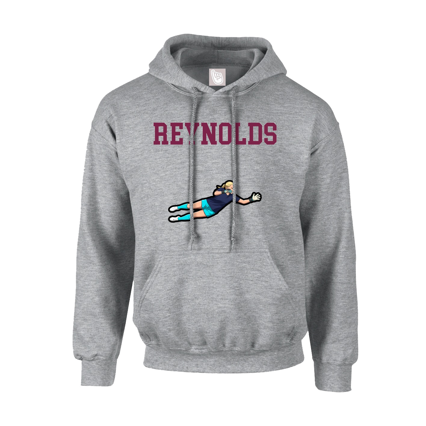 Hoodie — Shirsey in Grey