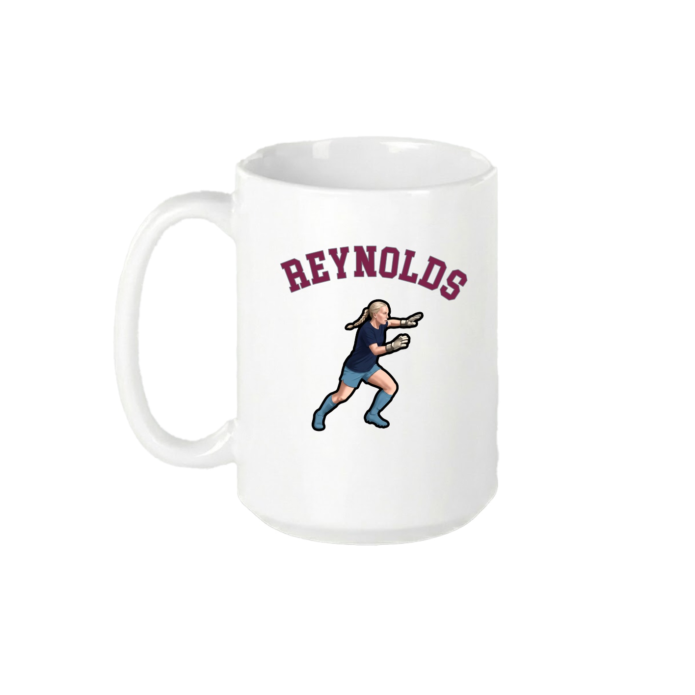 15oz Coffee Mug — Shirsey Arch in White