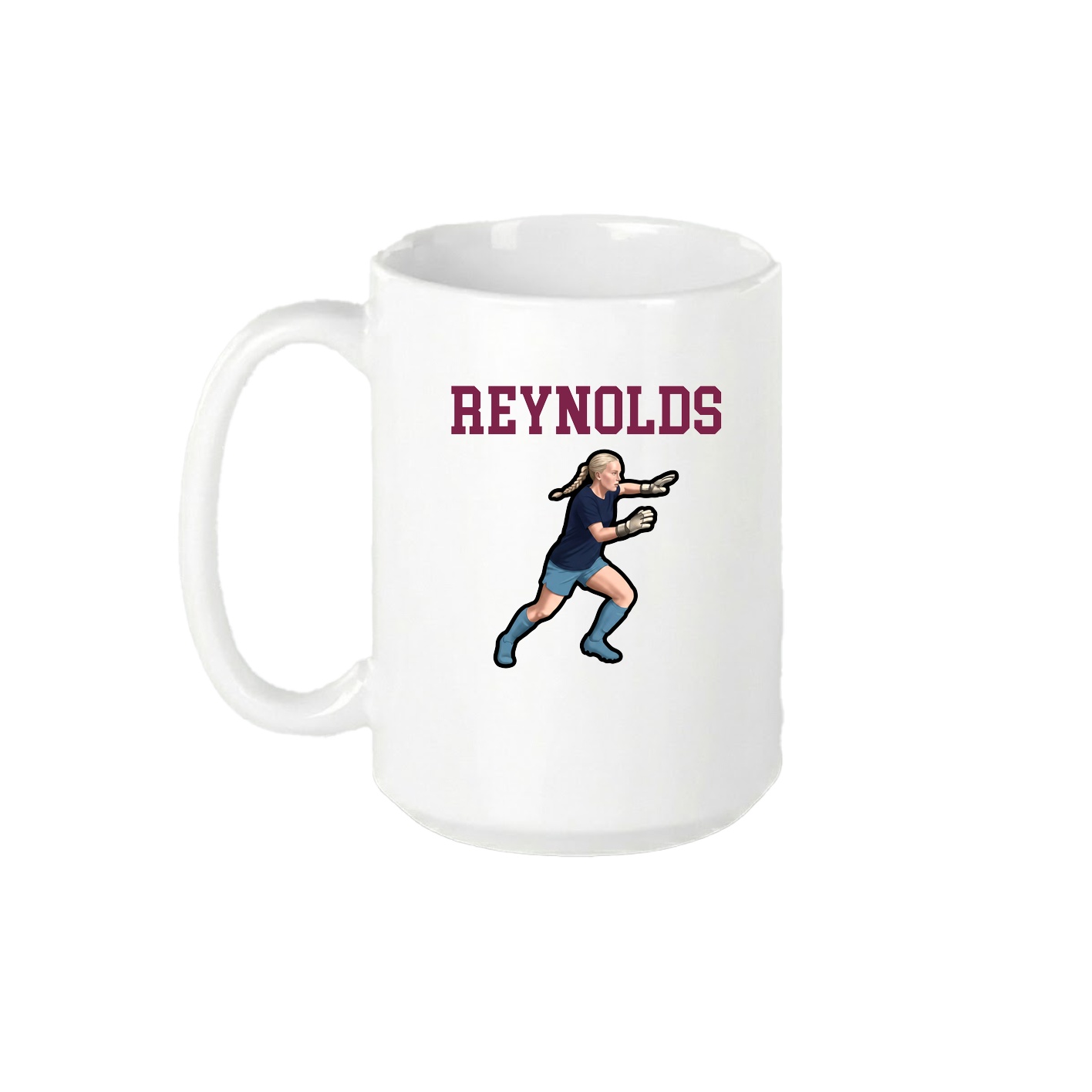 15oz Coffee Mug — Shirsey in White