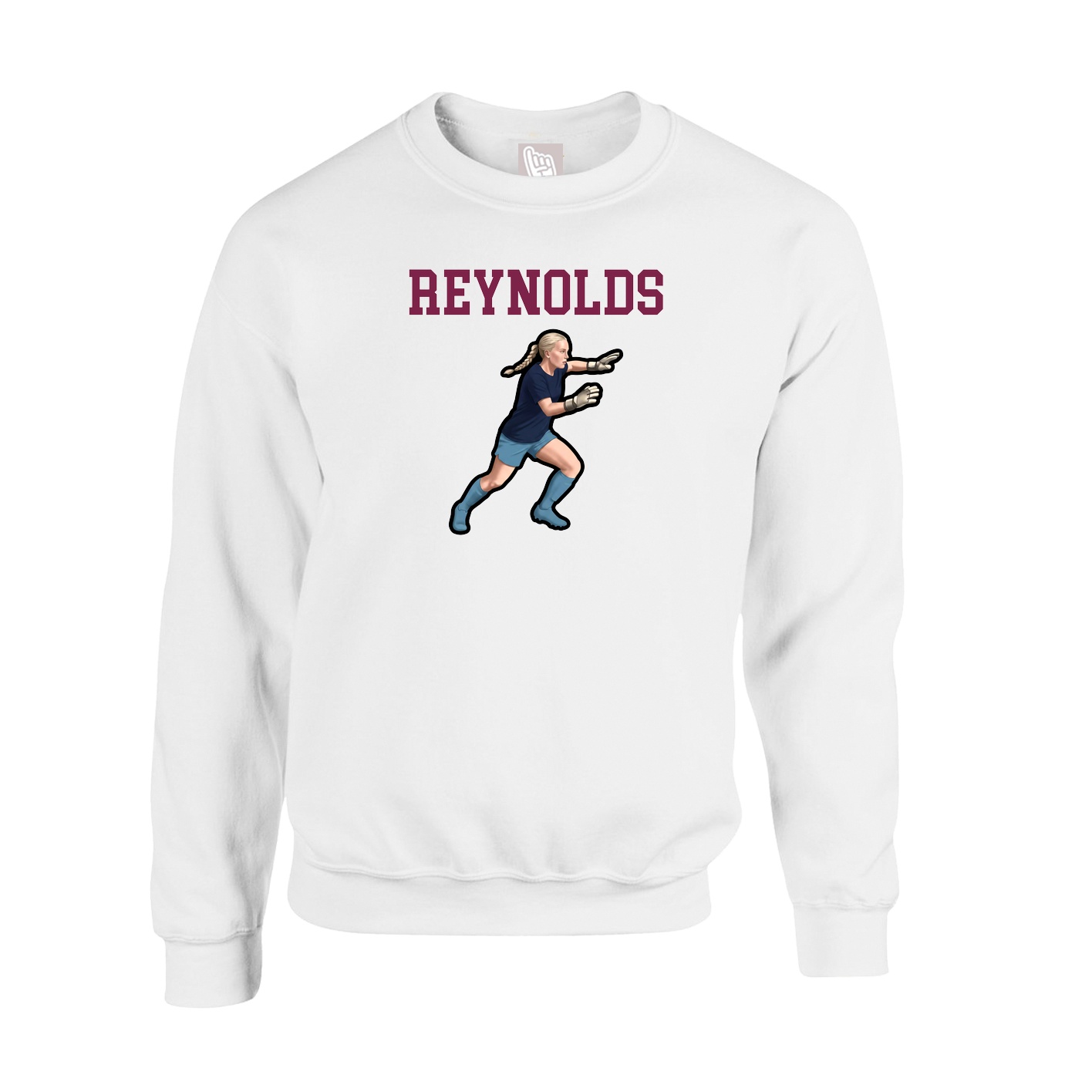 Fleece Crew — Shirsey in White