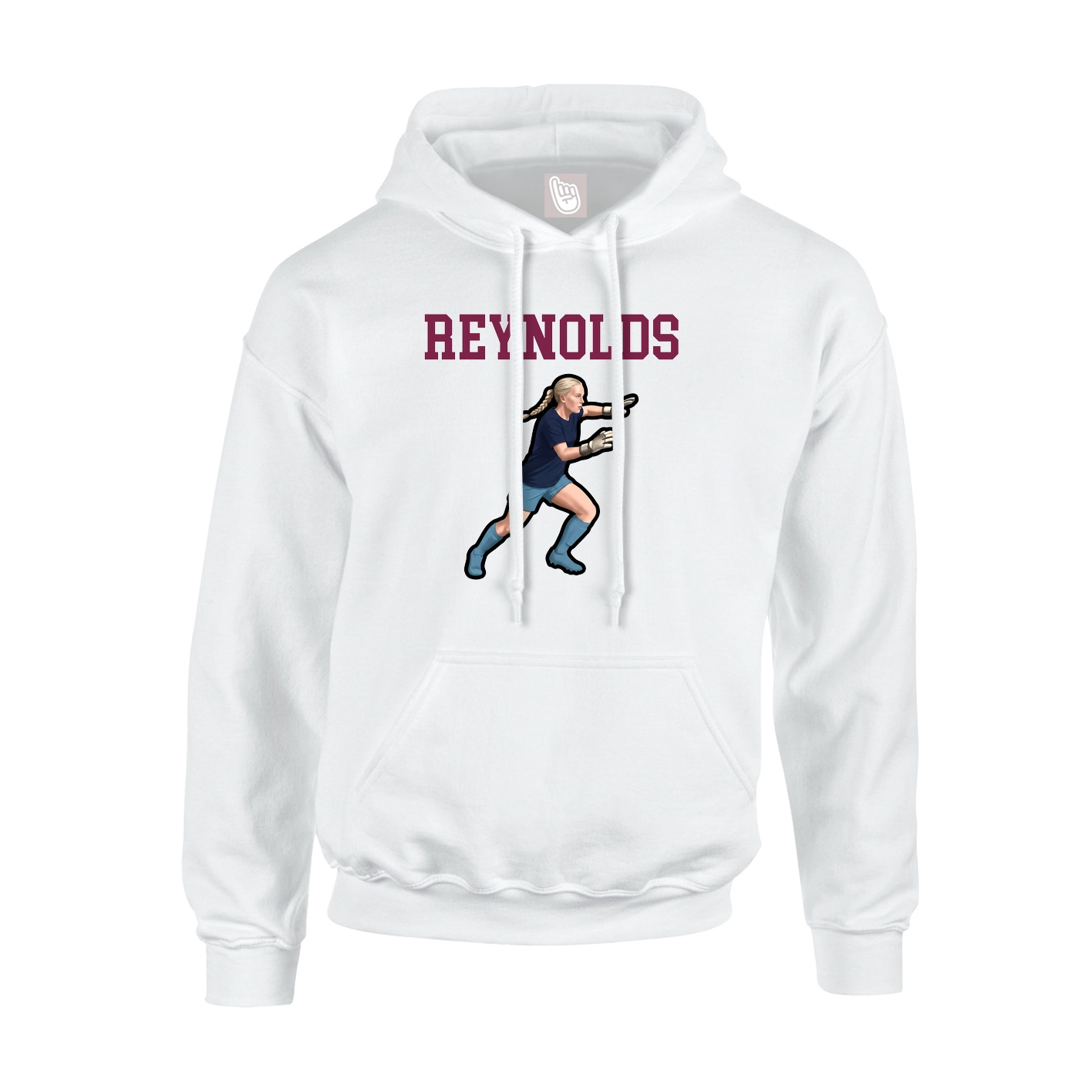 Youth Hoodie — Shirsey in White