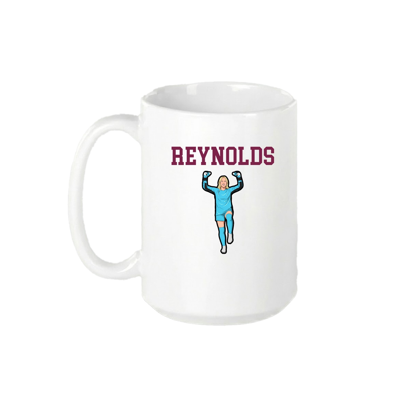 15oz Coffee Mug — Shirsey in White