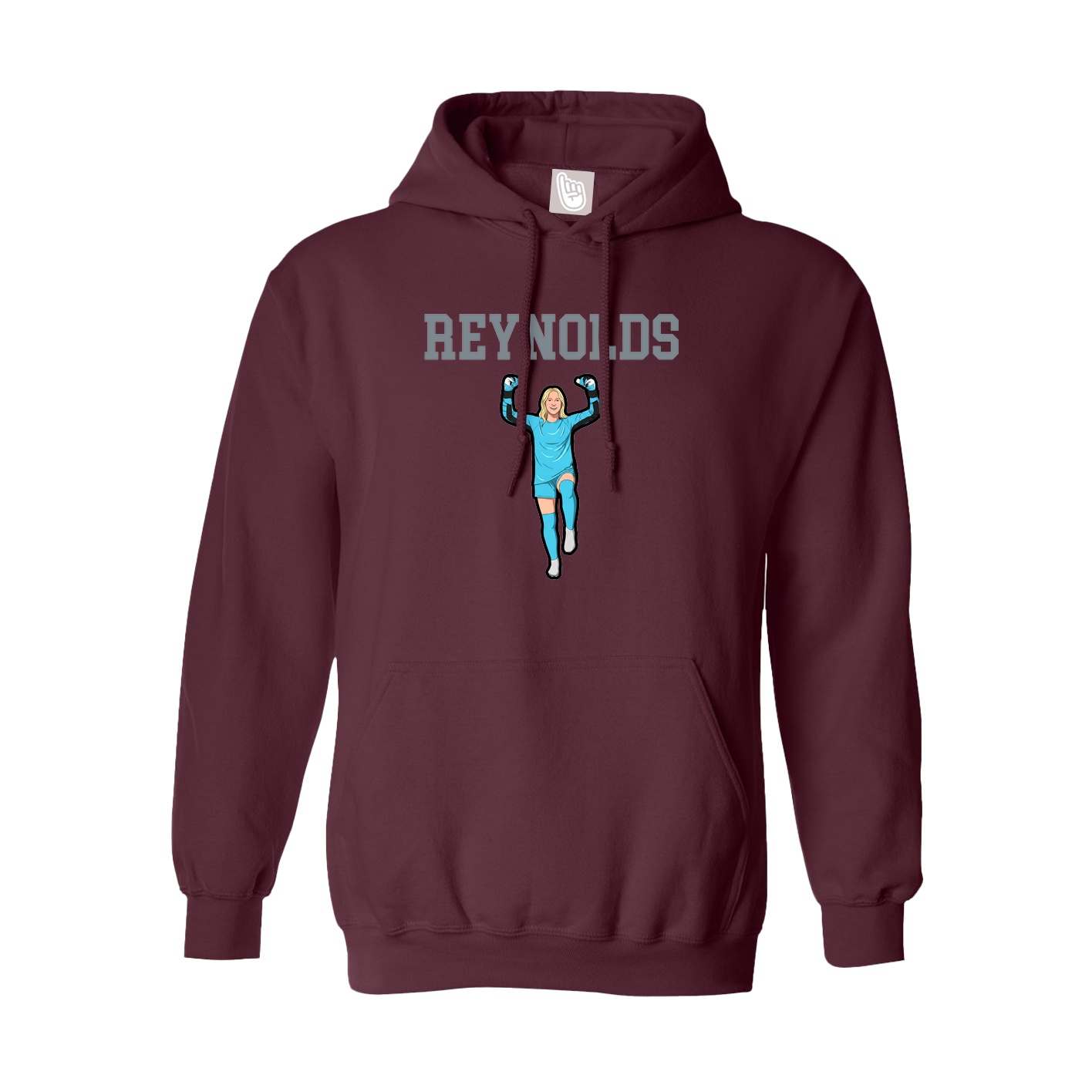 Youth Hoodie — Shirsey in Maroon