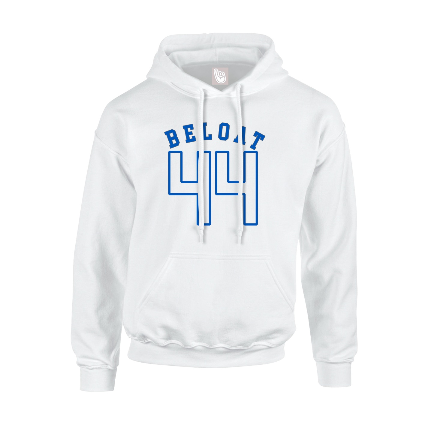 Youth Hoodie — Shirsey Arch in White