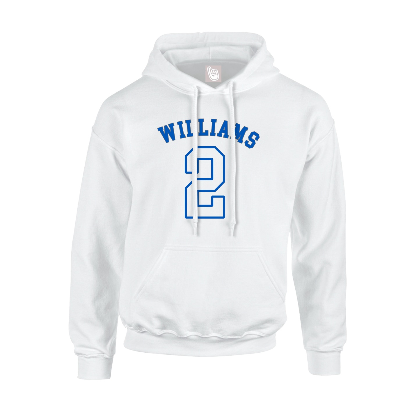 Youth Hoodie — Shirsey Arch in White