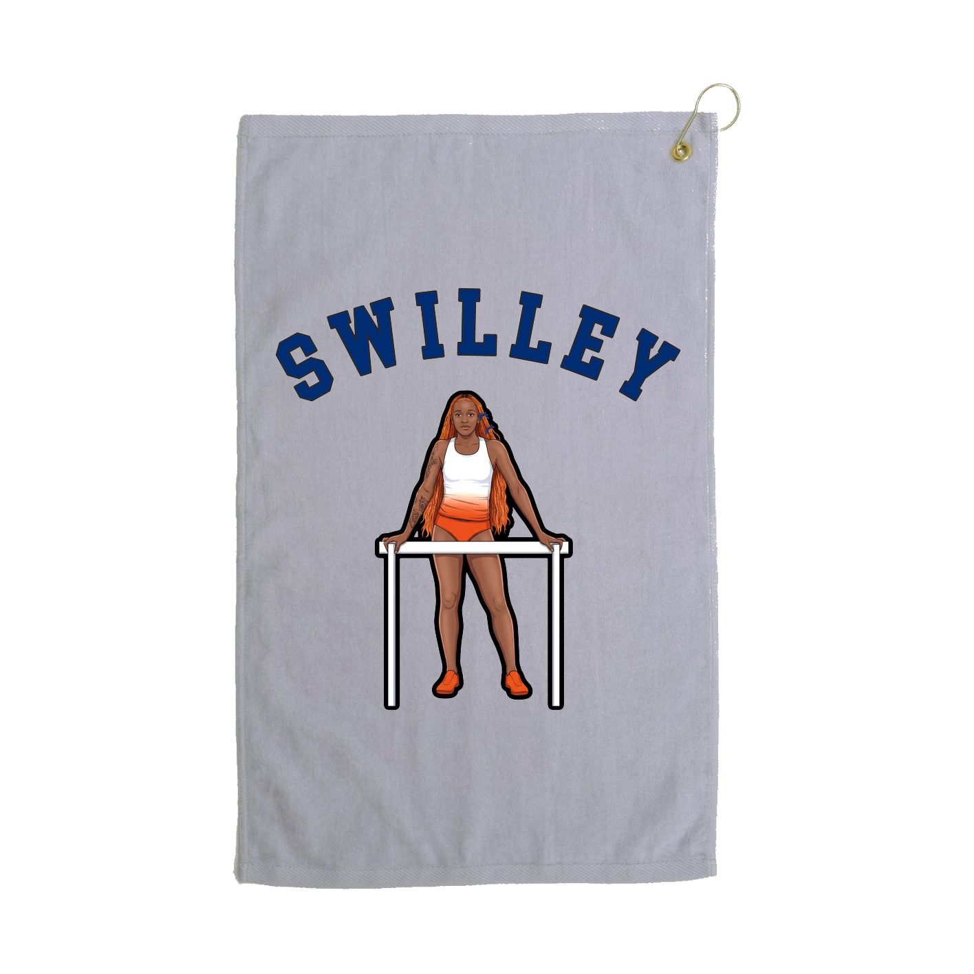 Golf Towel — Shirsey Arch in Grey