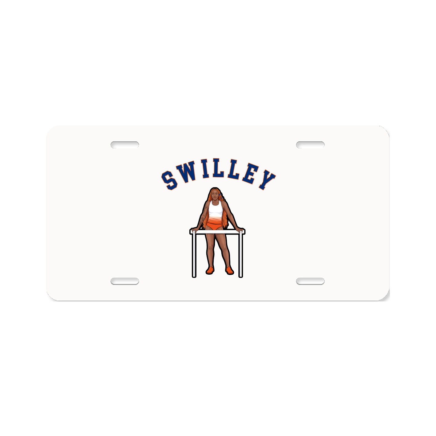 License Plate — Shirsey Arch in Classic