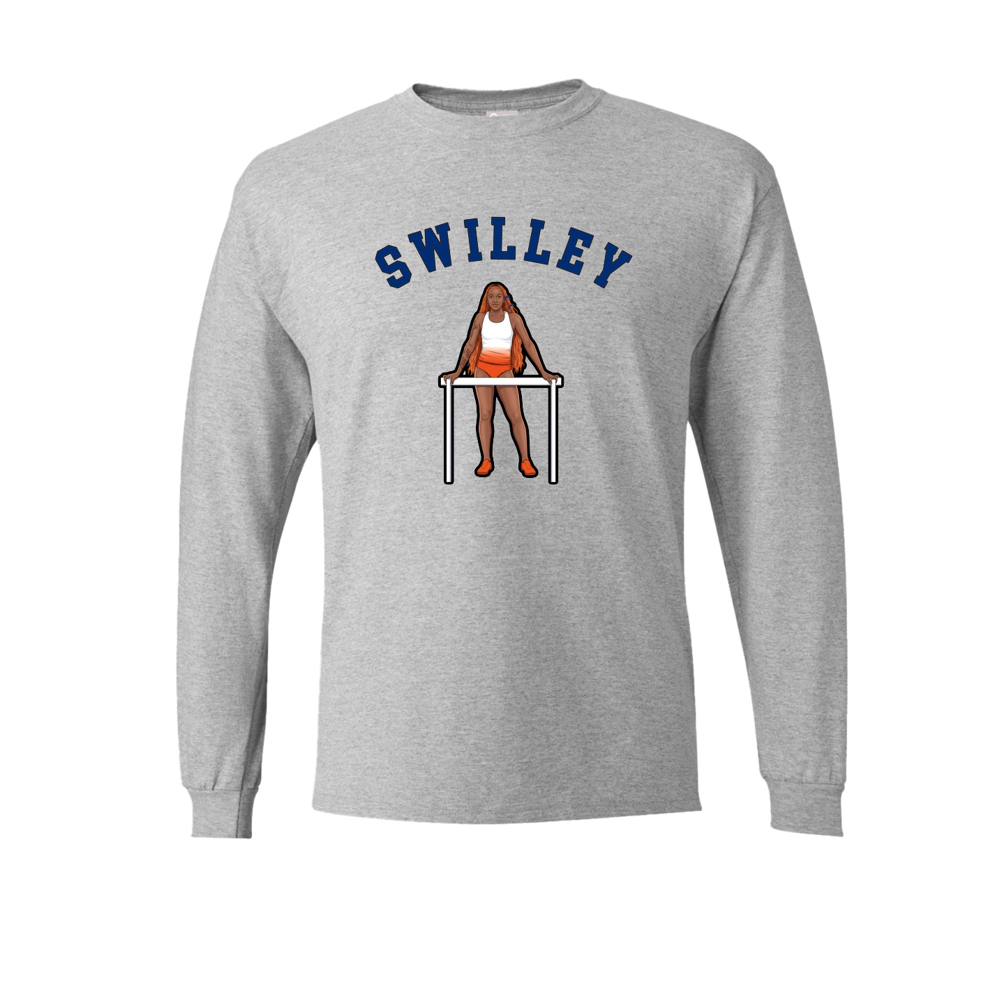 Long Sleeve Tee — Shirsey Arch in Grey