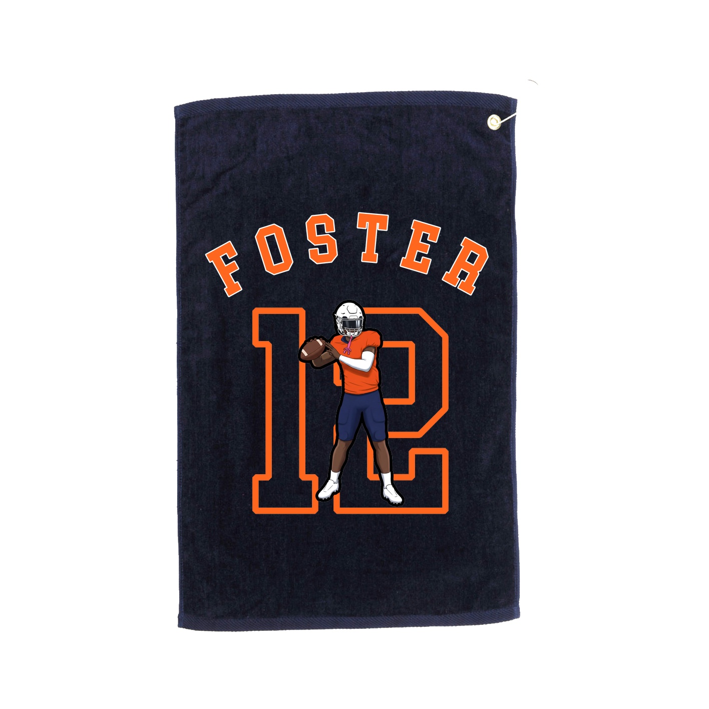 Golf Towel — Shirsey Arch in Navy