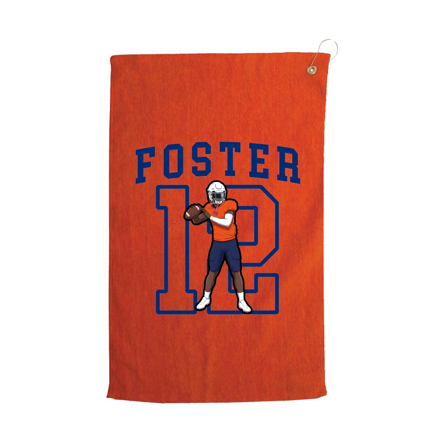 Golf Towel — Shirsey in Orange