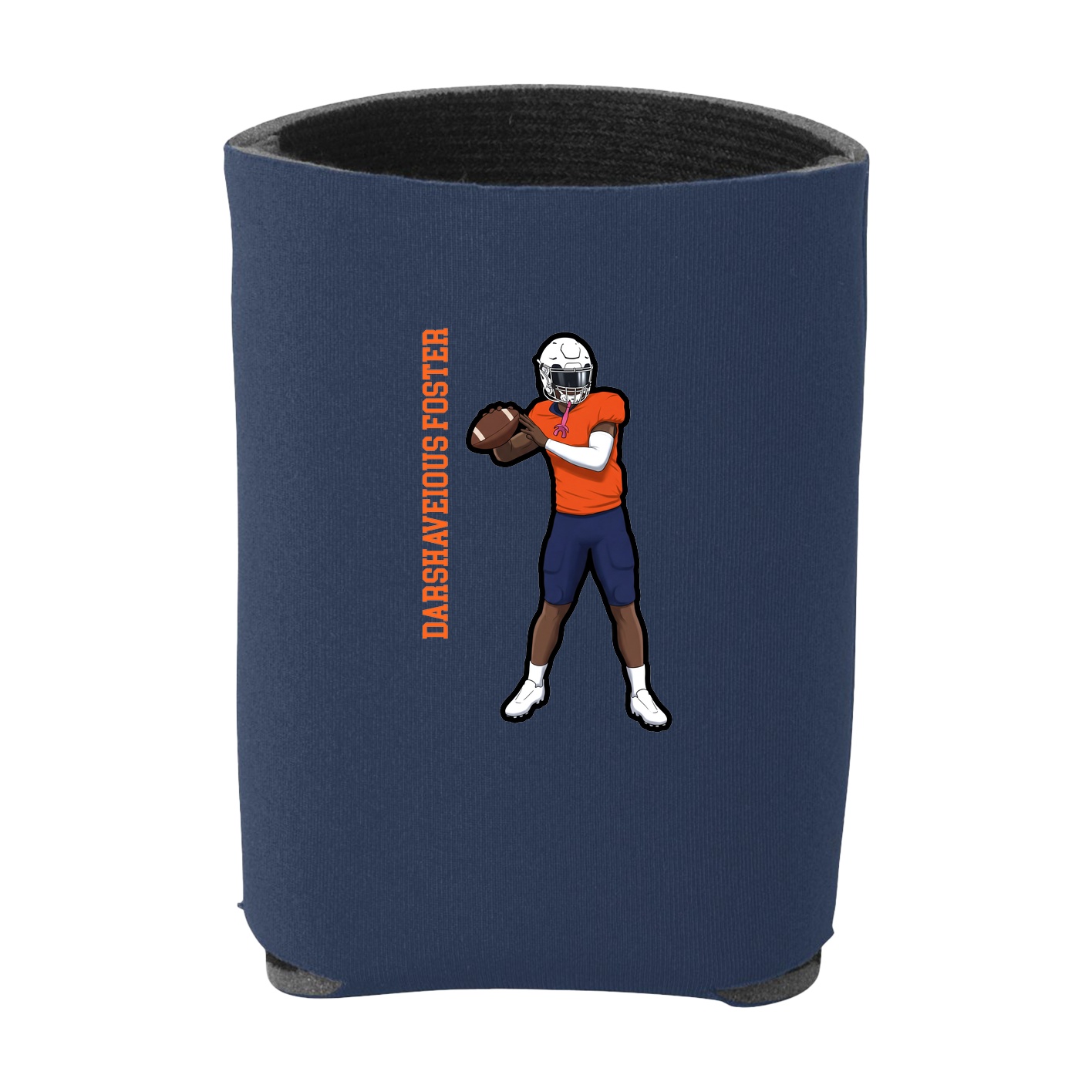 Can Holder — Name Vertical in Navy