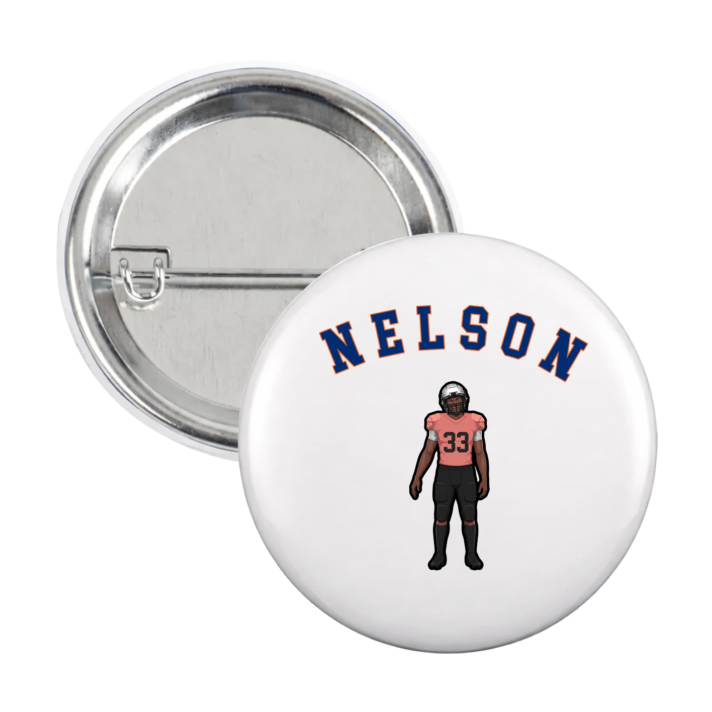 Game Day Button — Shirsey Arch in White