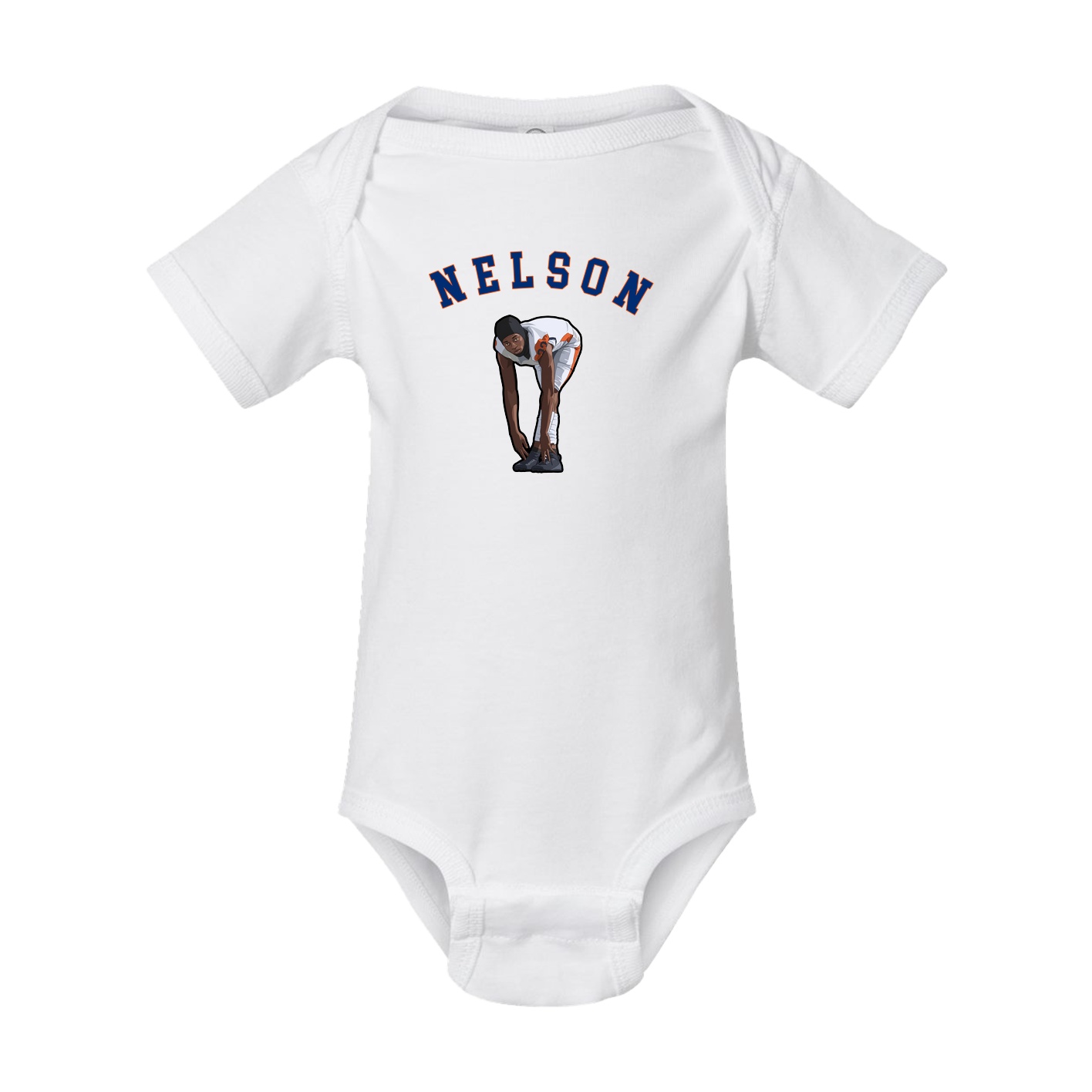 Baby Onesie — Shirsey Arch in White