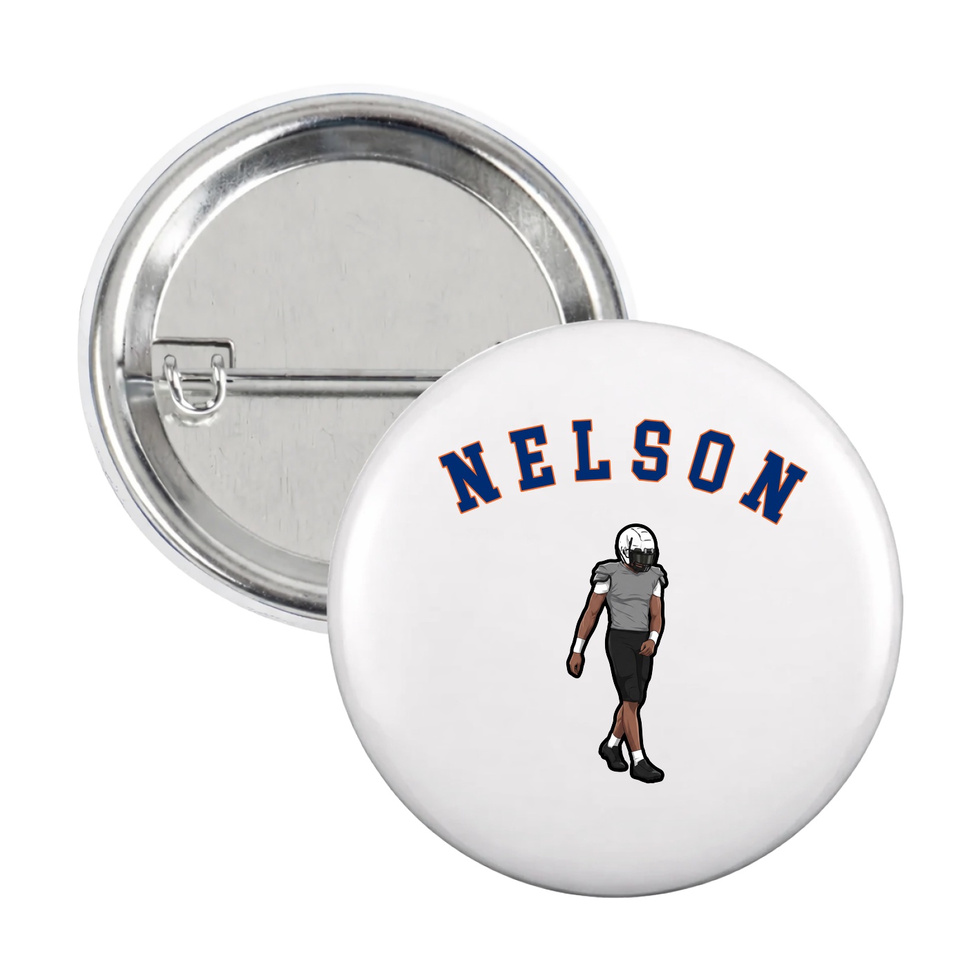 Game Day Button — Shirsey Arch in White
