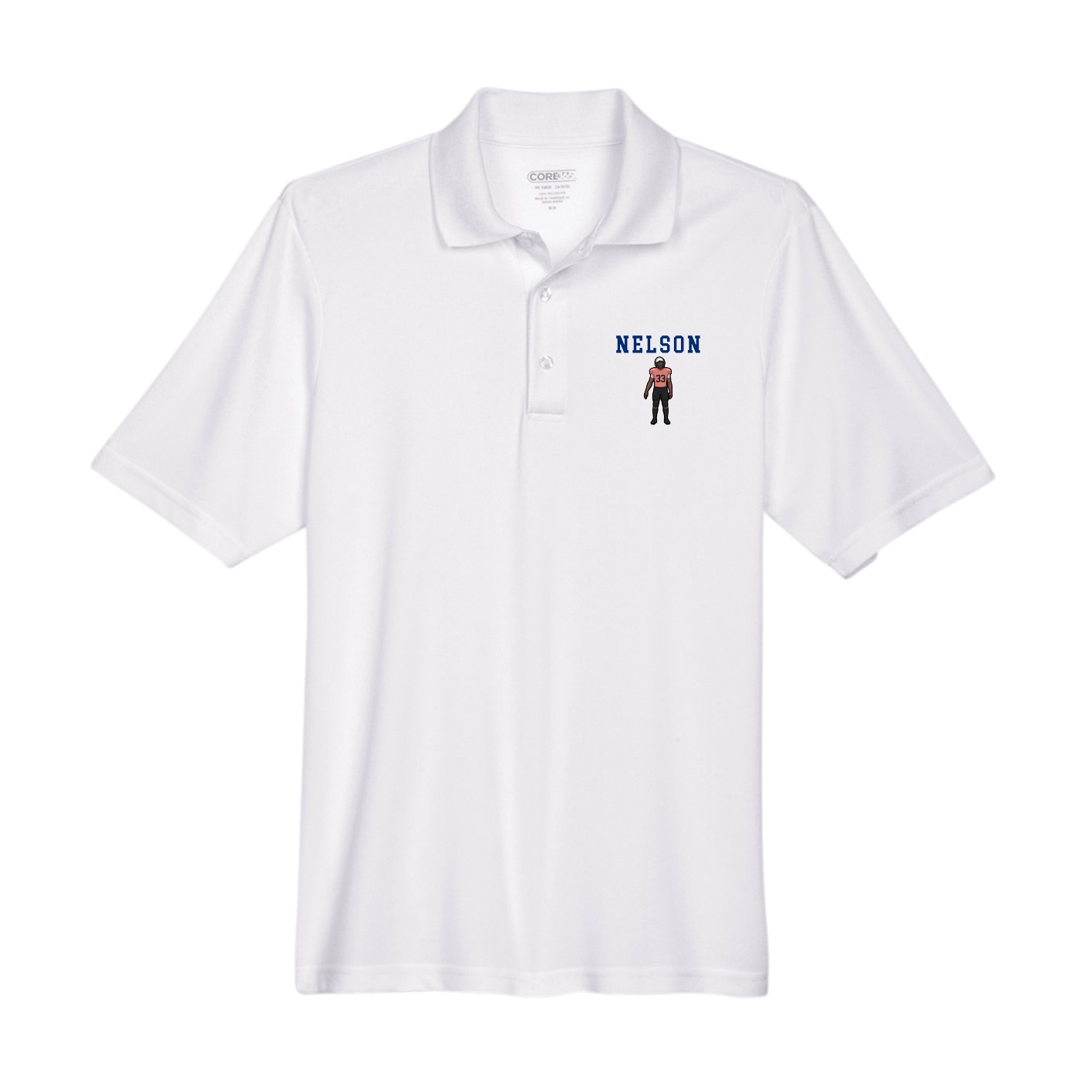 Performance Polo — Shirsey in White