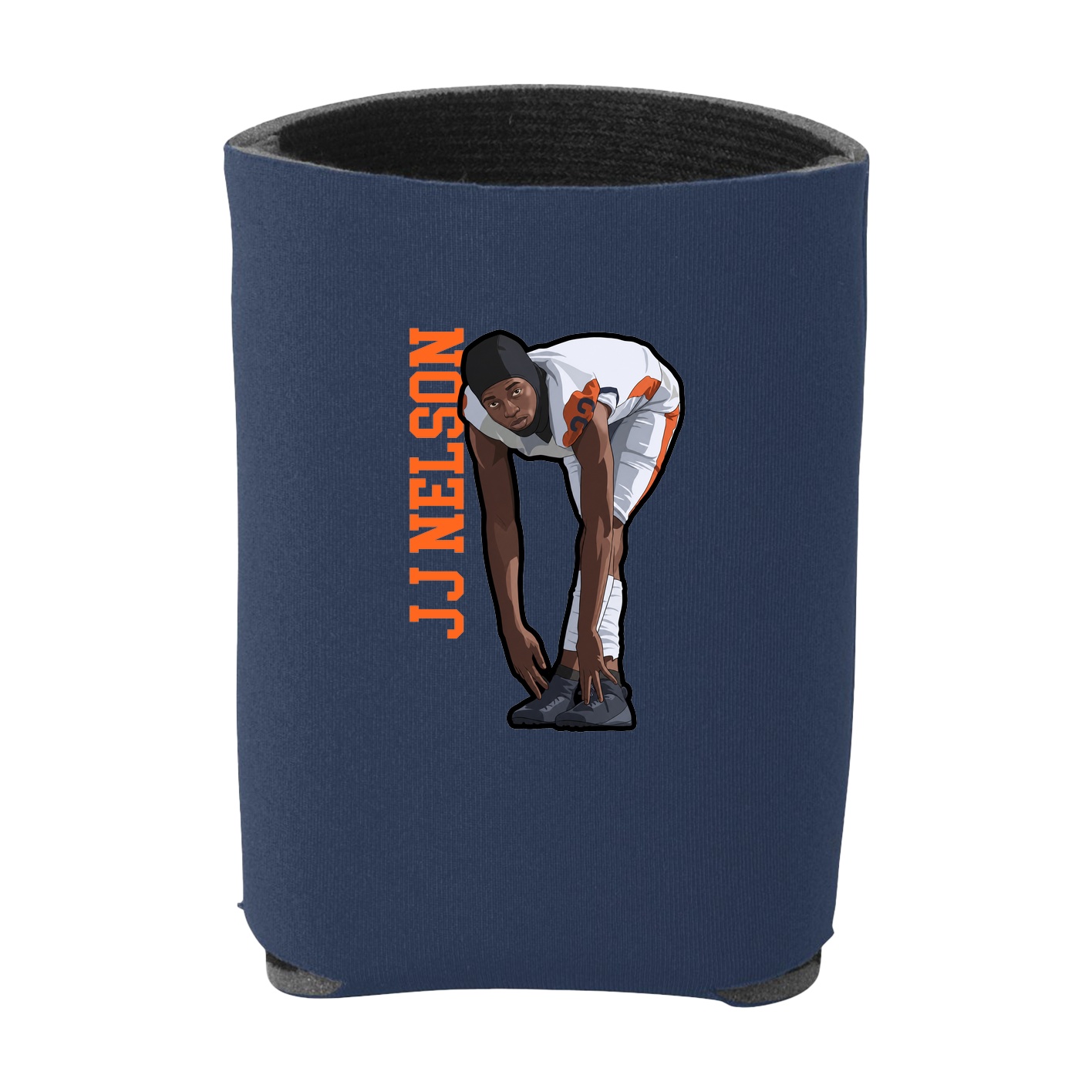 Can Holder — Name Vertical in Navy