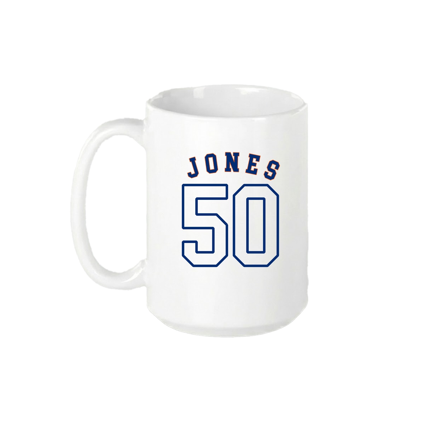 15oz Coffee Mug — Shirsey Arch in White
