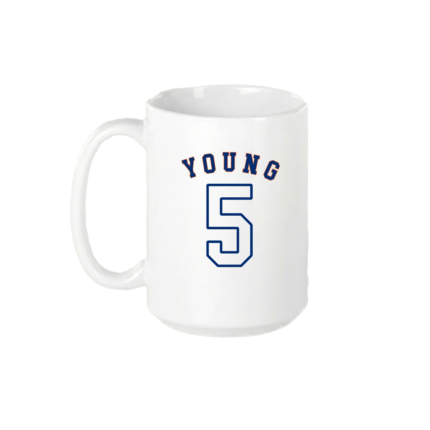 15oz Coffee Mug — Shirsey Arch in White