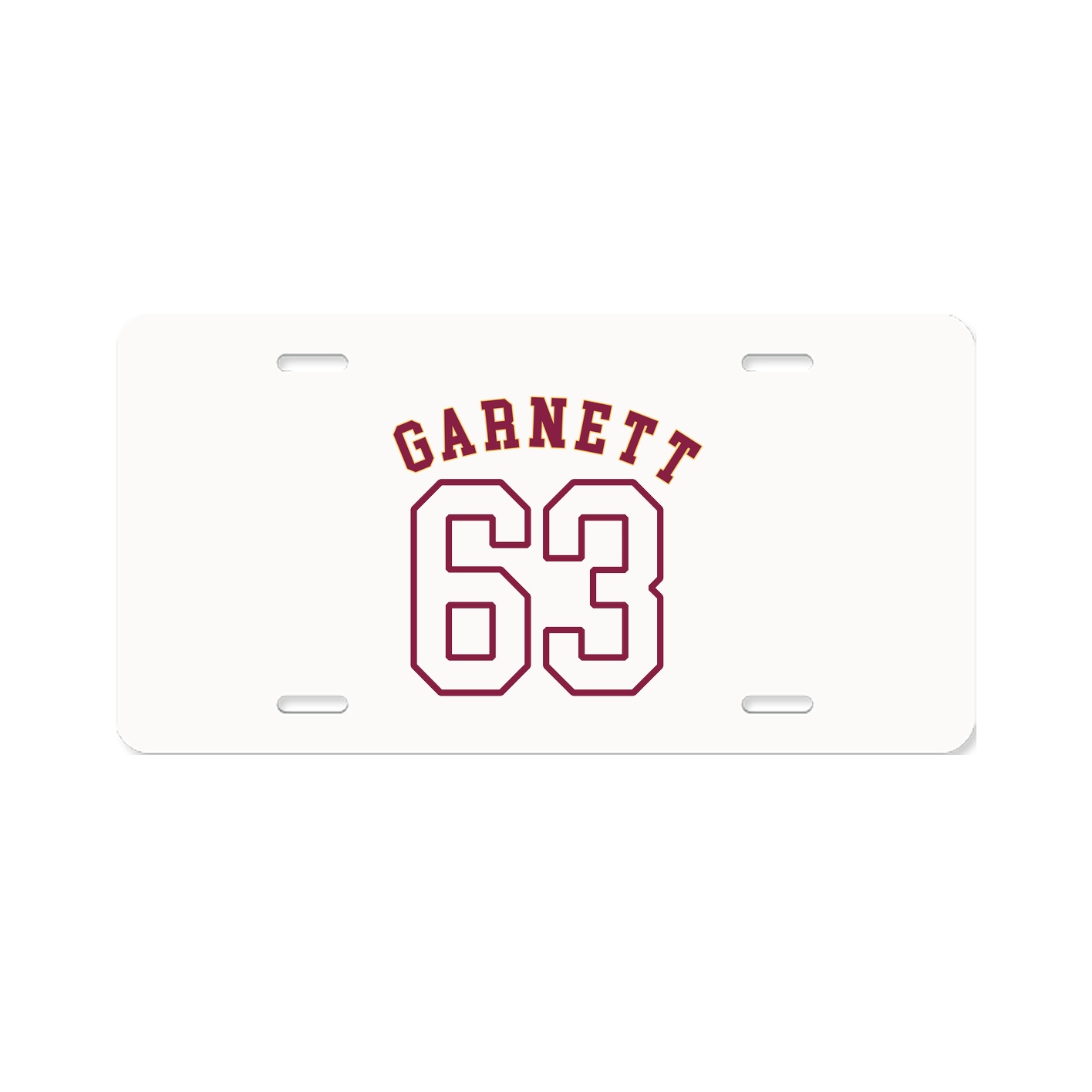 License Plate — Shirsey Arch in Classic