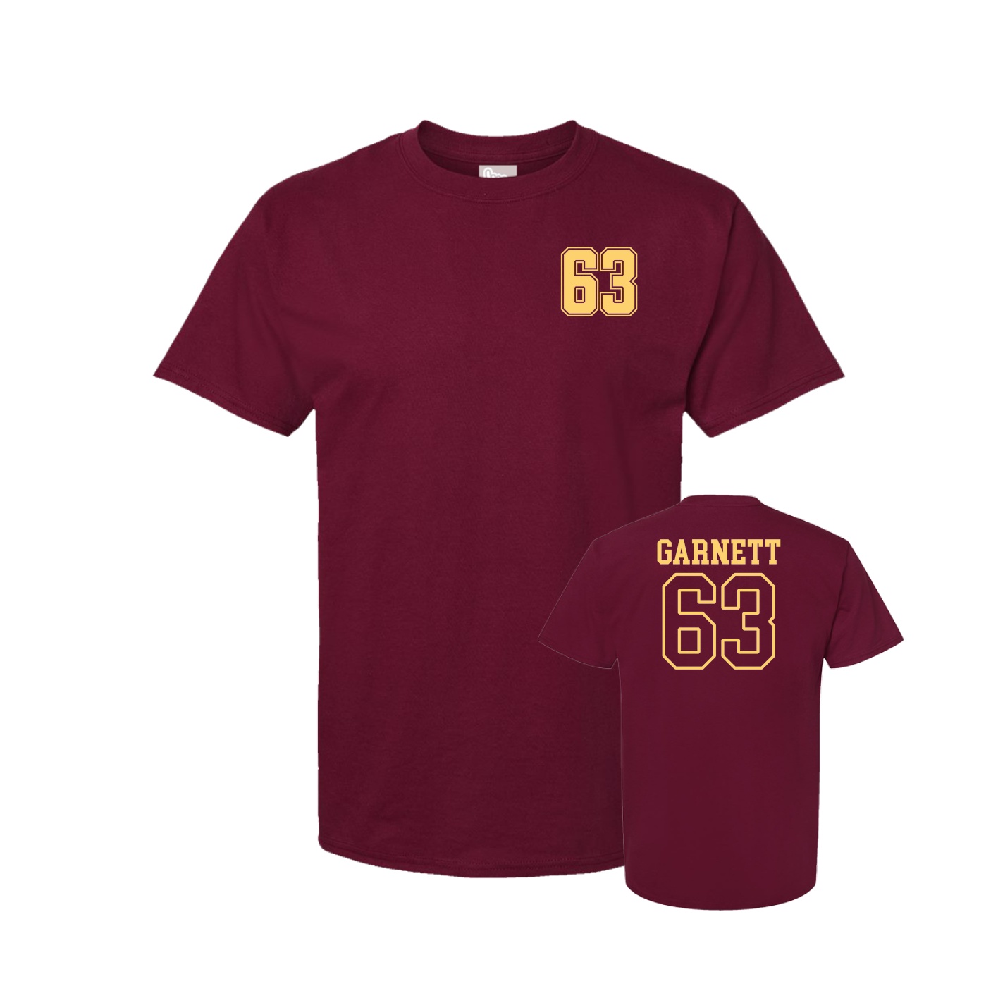 Tee — Chest Back in Cardinal