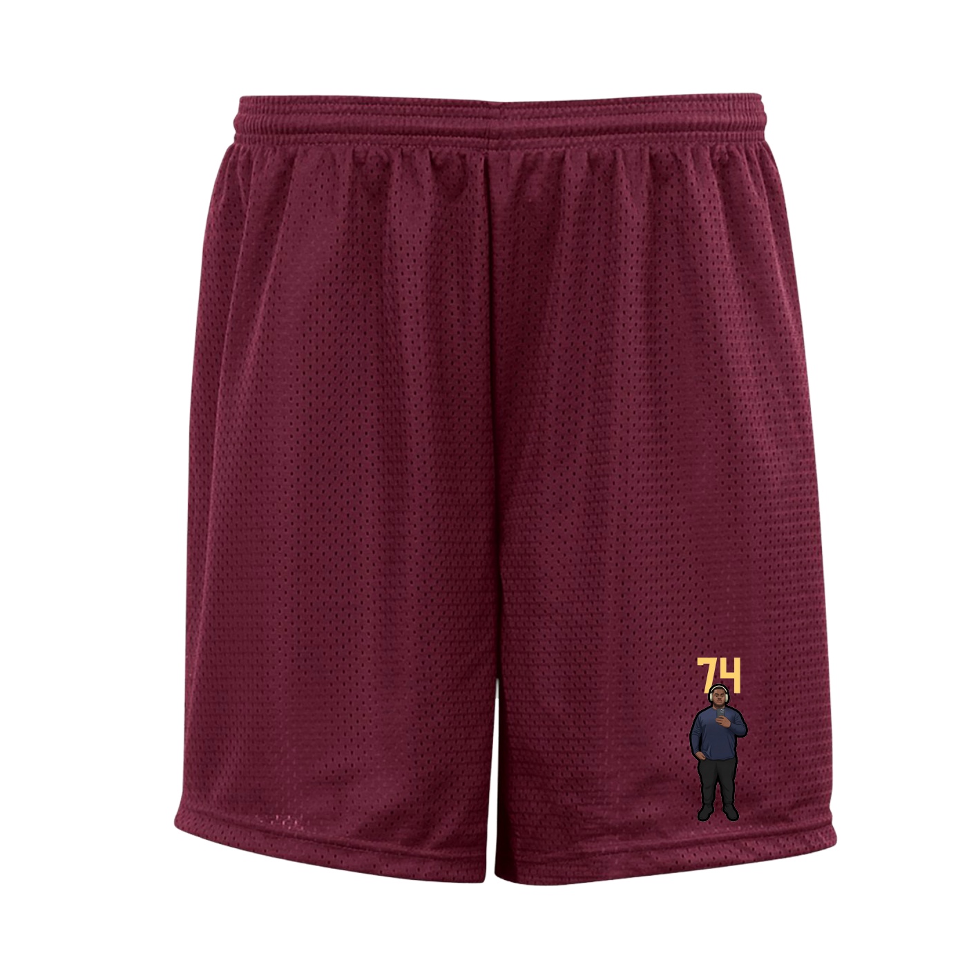 Shorts — Number Top in Cardinal