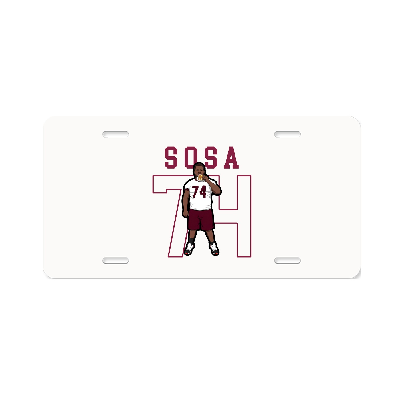 Aluminum License Plate