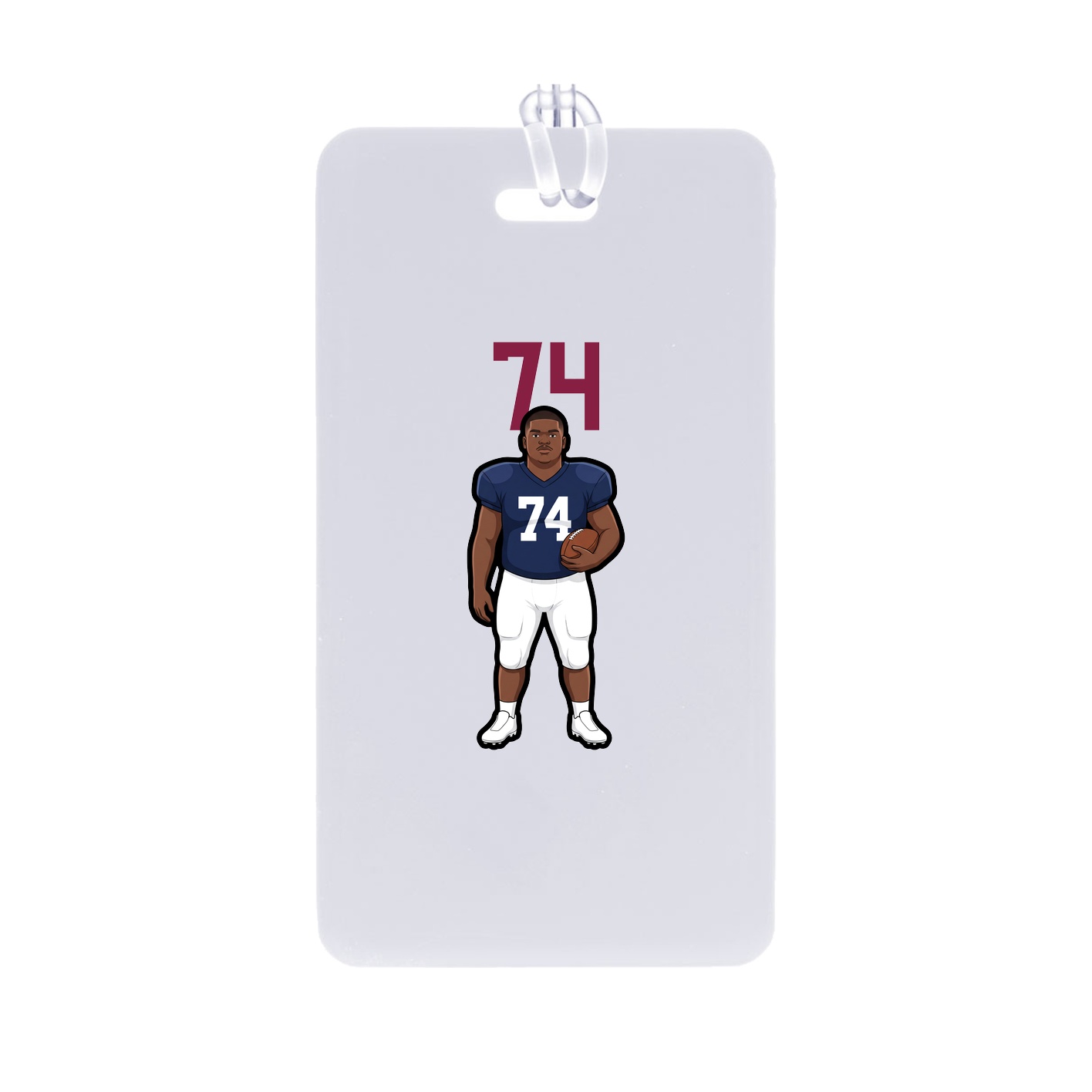 Bag Tag — Number Top in Classic