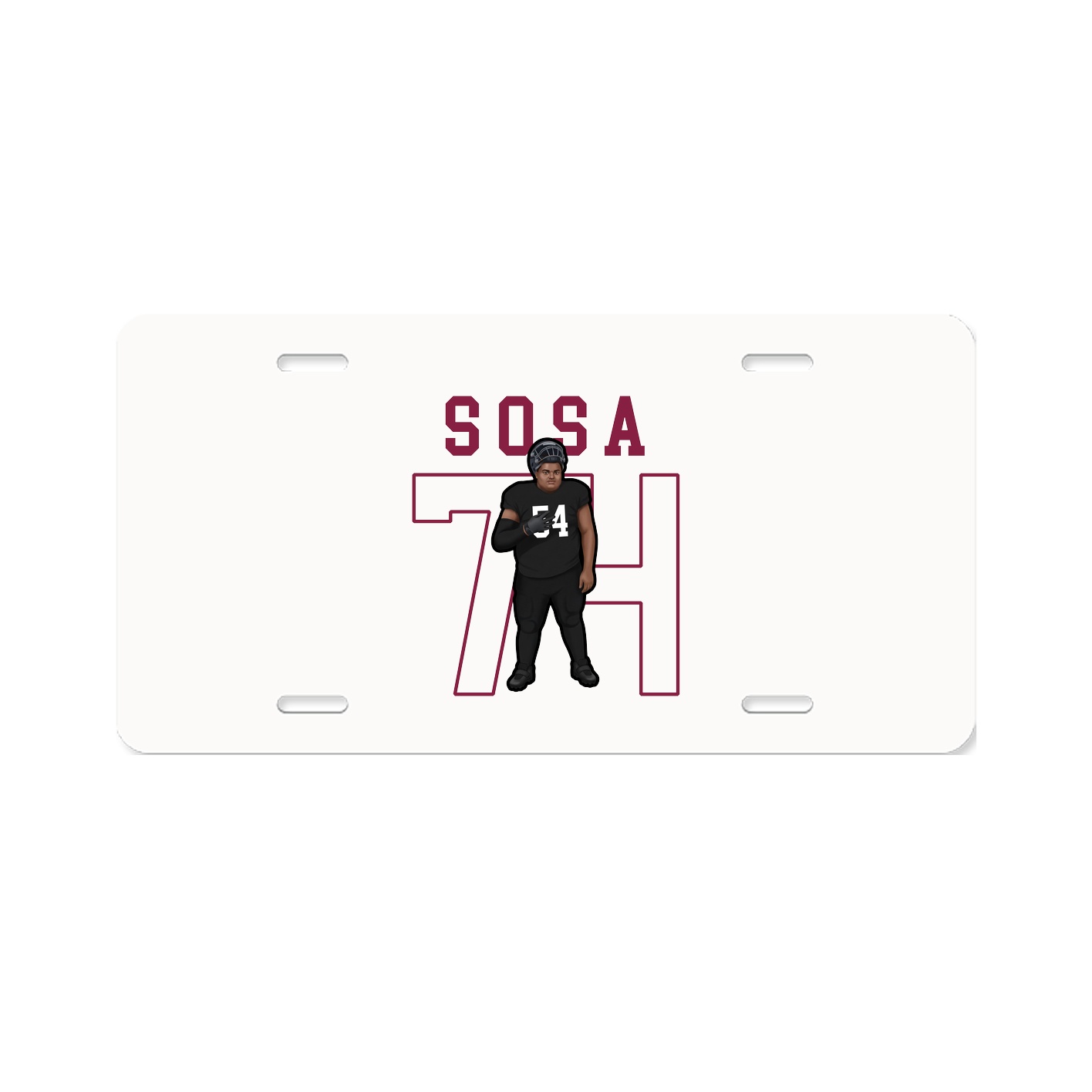 License Plate — Shirsey in Classic