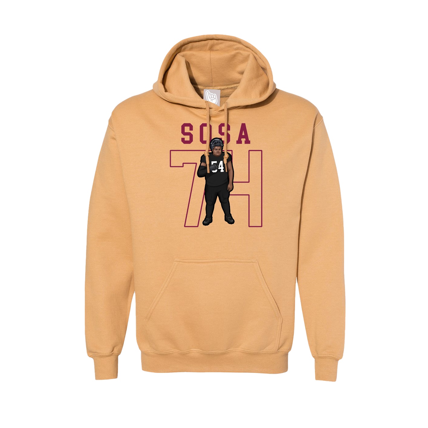 Hoodie — Shirsey in Vegas Gold
