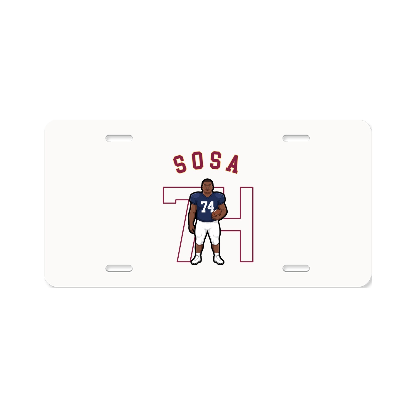 License Plate — Shirsey Arch in Classic