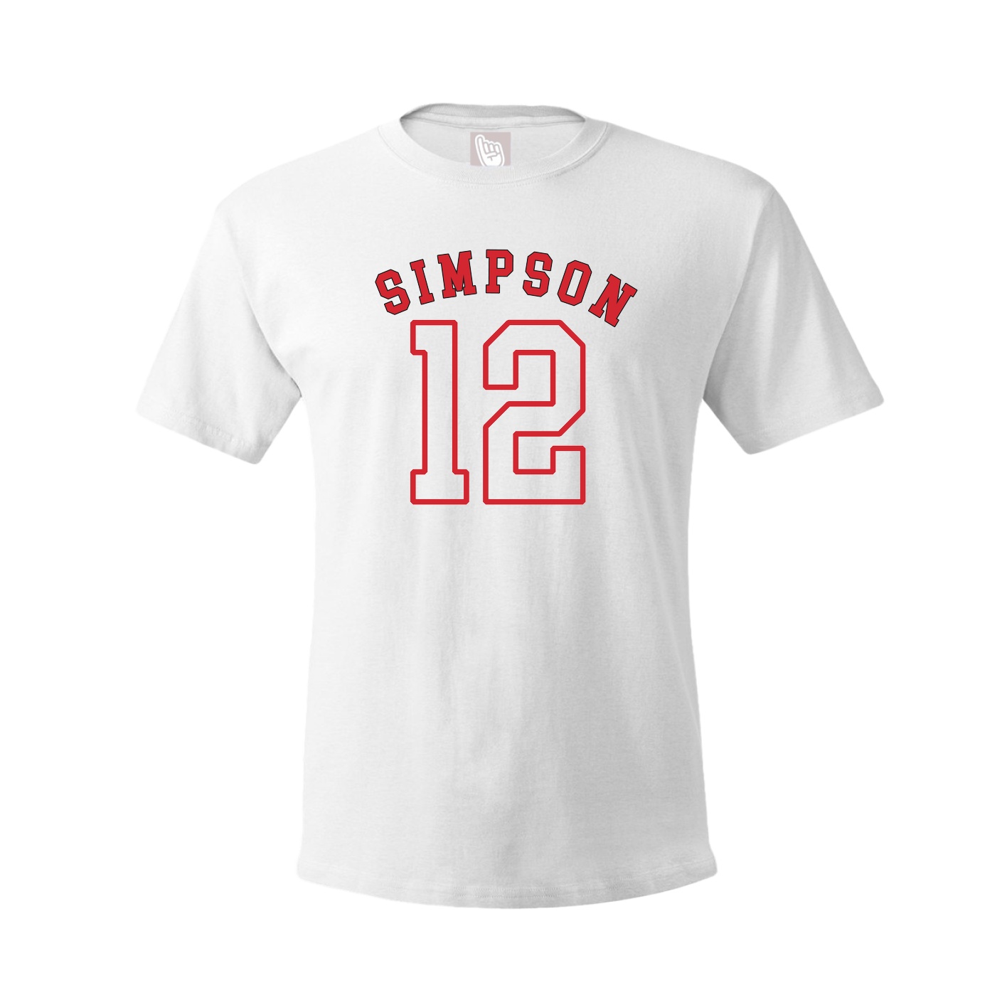 Youth Tee — Shirsey Arch in White