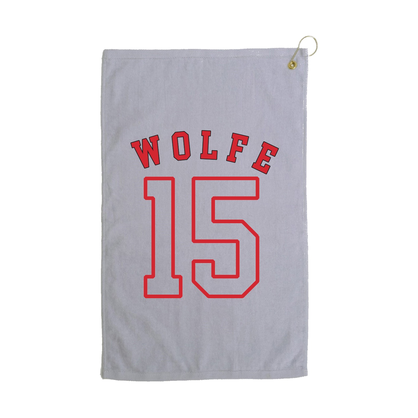 Golf Towel — Shirsey Arch in Grey