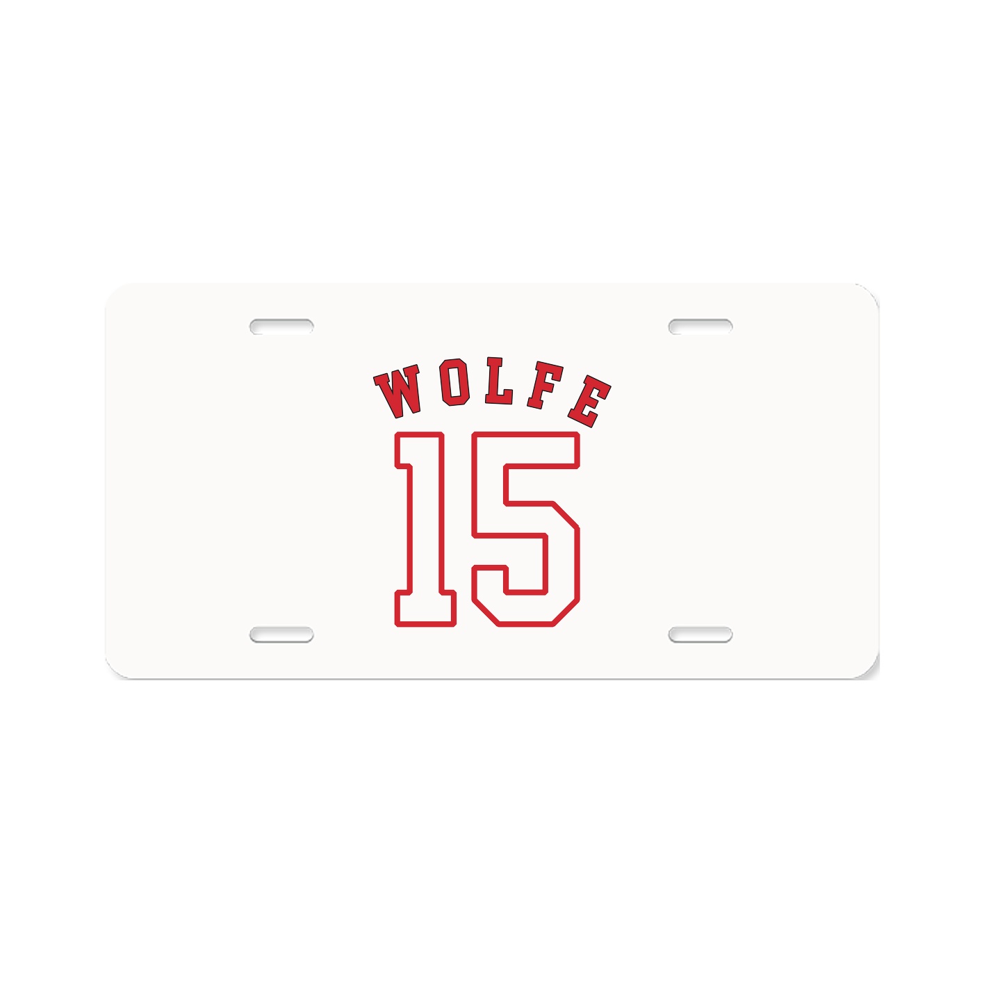 License Plate — Shirsey Arch in Classic
